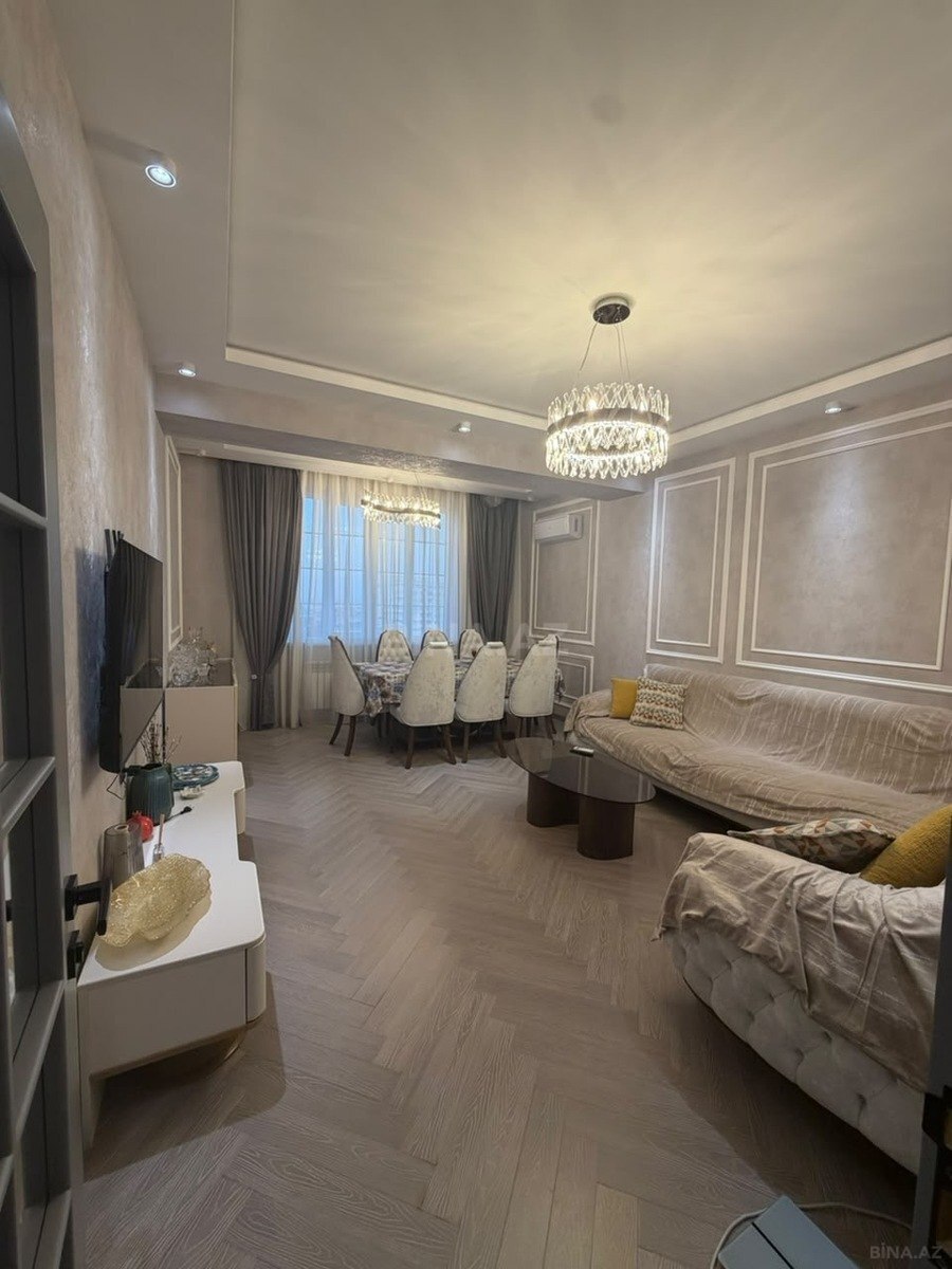 3 otaqlı Yeni tikili, Memar Əcəmi m., Bakı