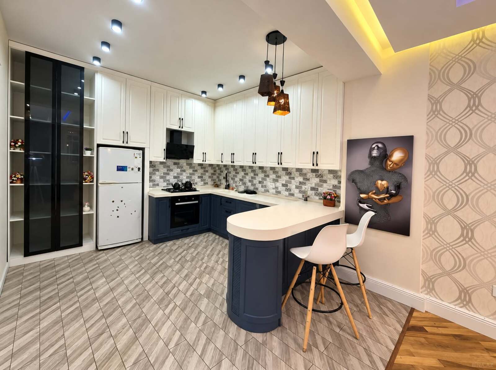 2 otaqlı Yeni tikili, Qara Qarayev m., Bakı