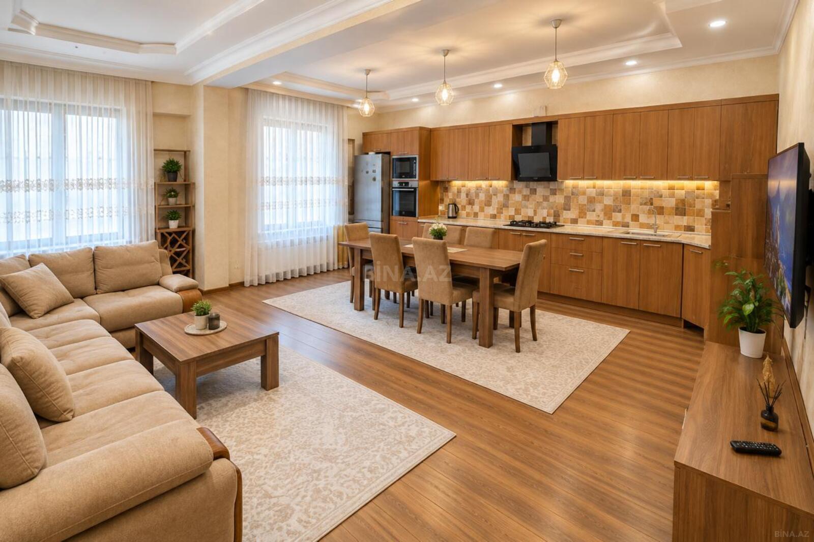 3 otaqlı Yeni tikili, Şah İsmayıl Xətai m., Bakı