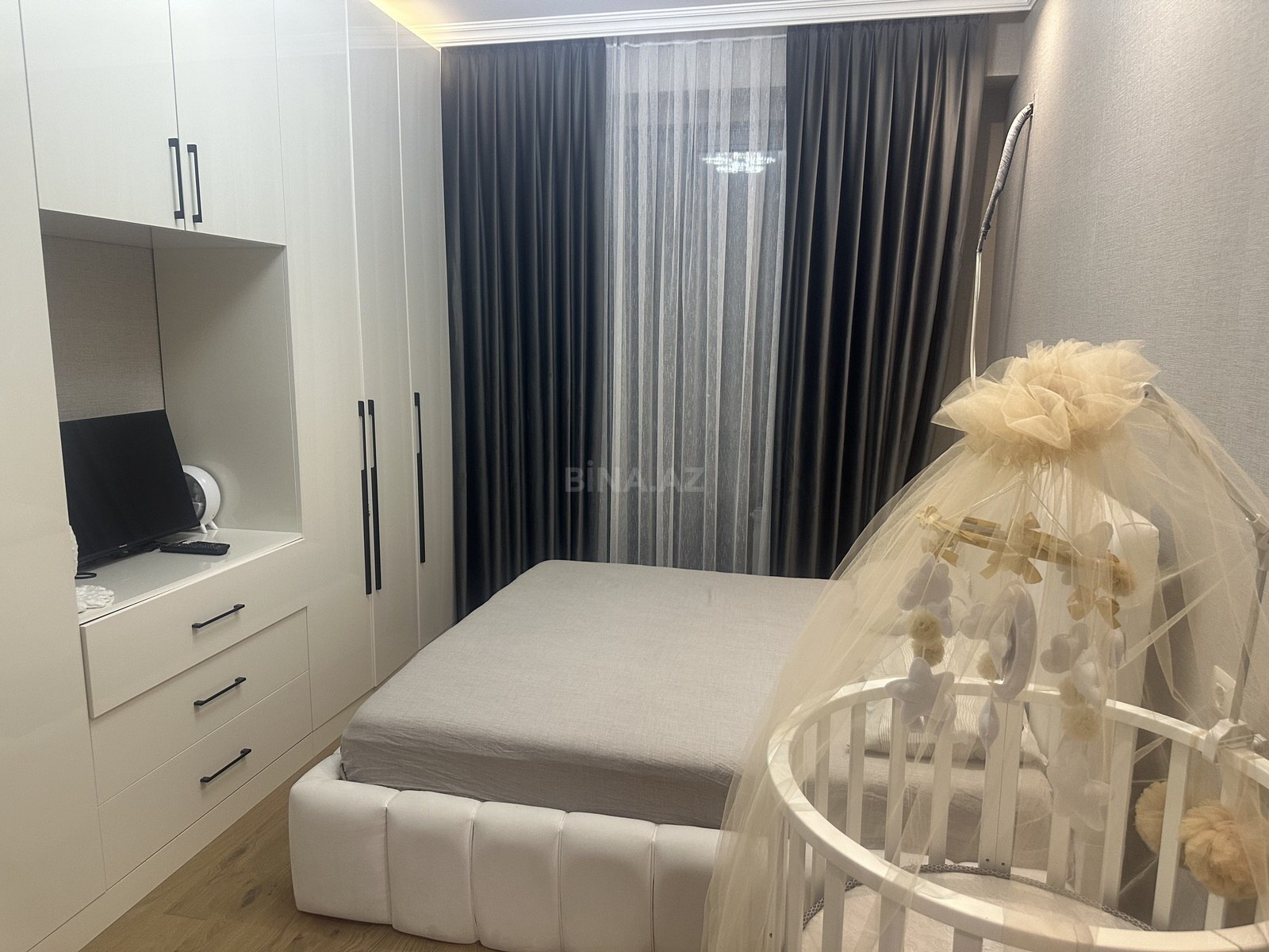 3 otaqlı Yeni tikili, Memar Əcəmi m., Bakı