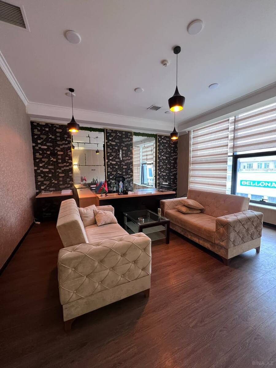 3 otaqlı Ofis, Nəriman Nərimanov m., Bakı