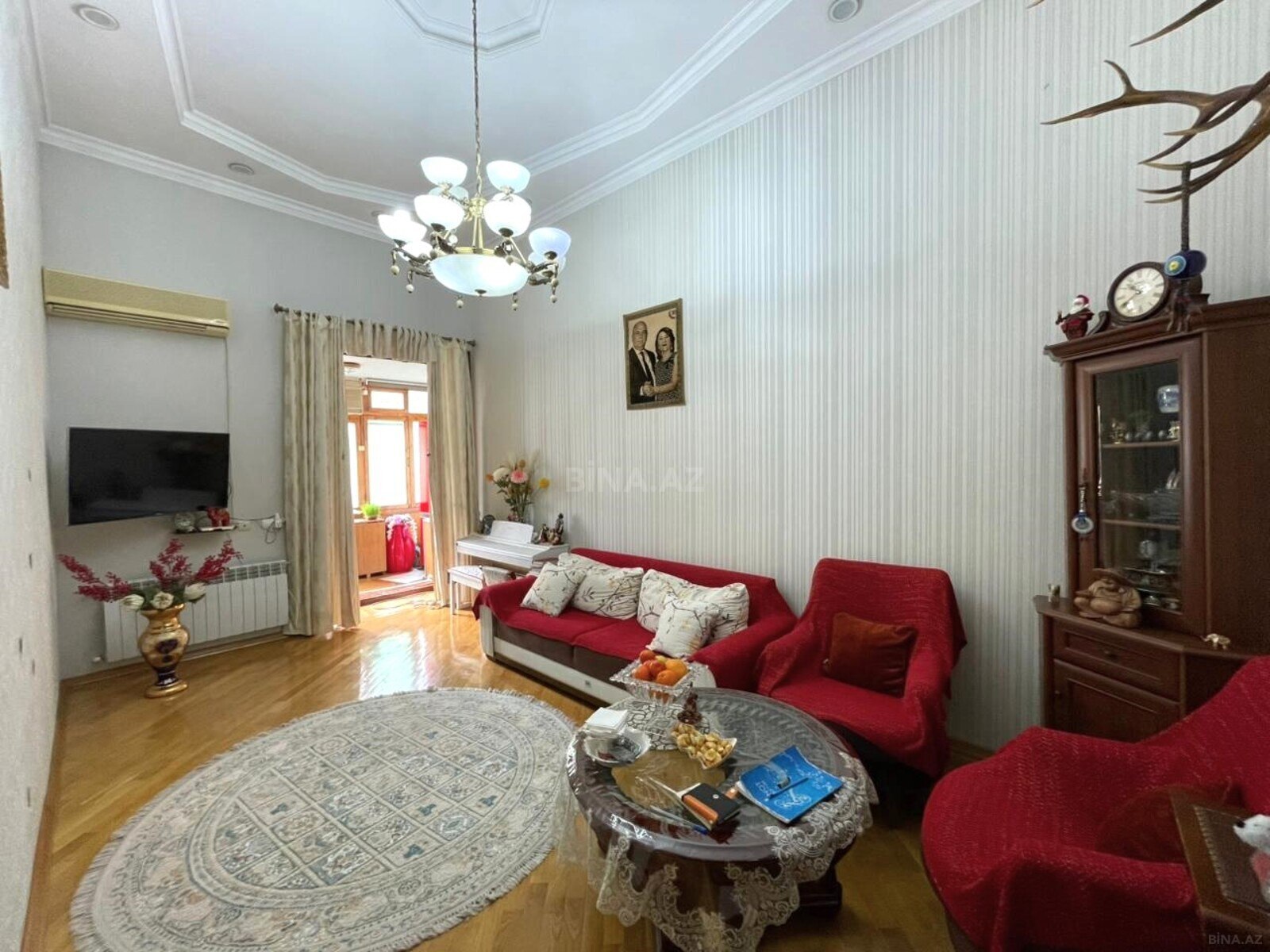 3 otaqlı Köhnə tikili, Sahil m., Bakı