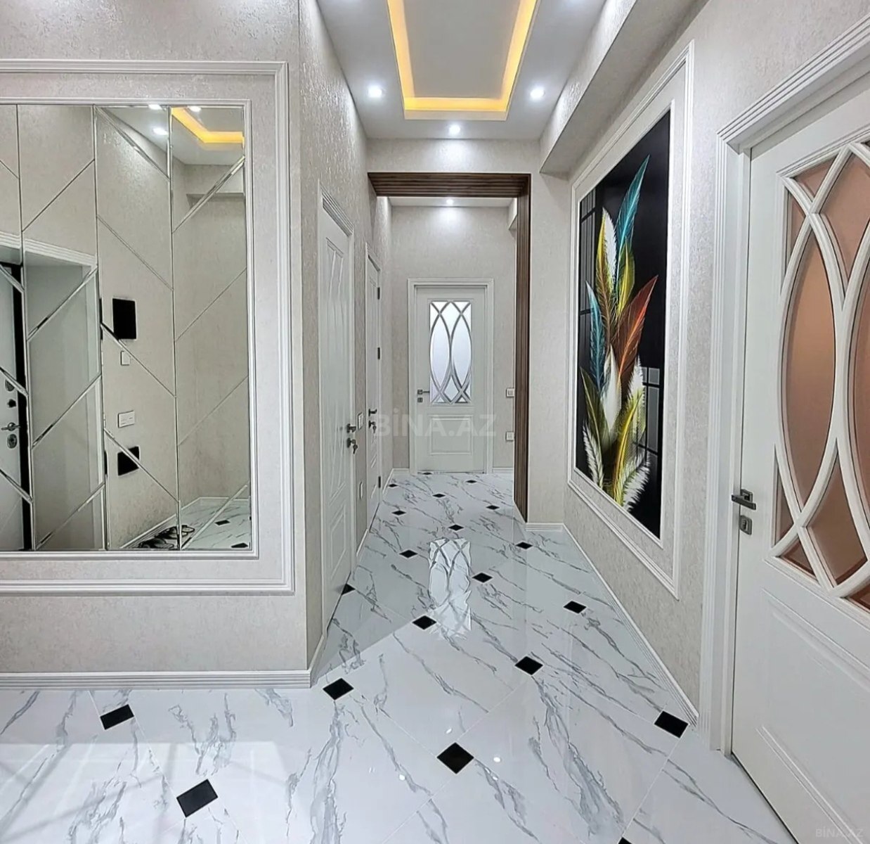3 otaqlı Yeni tikili, Memar Əcəmi m., Bakı