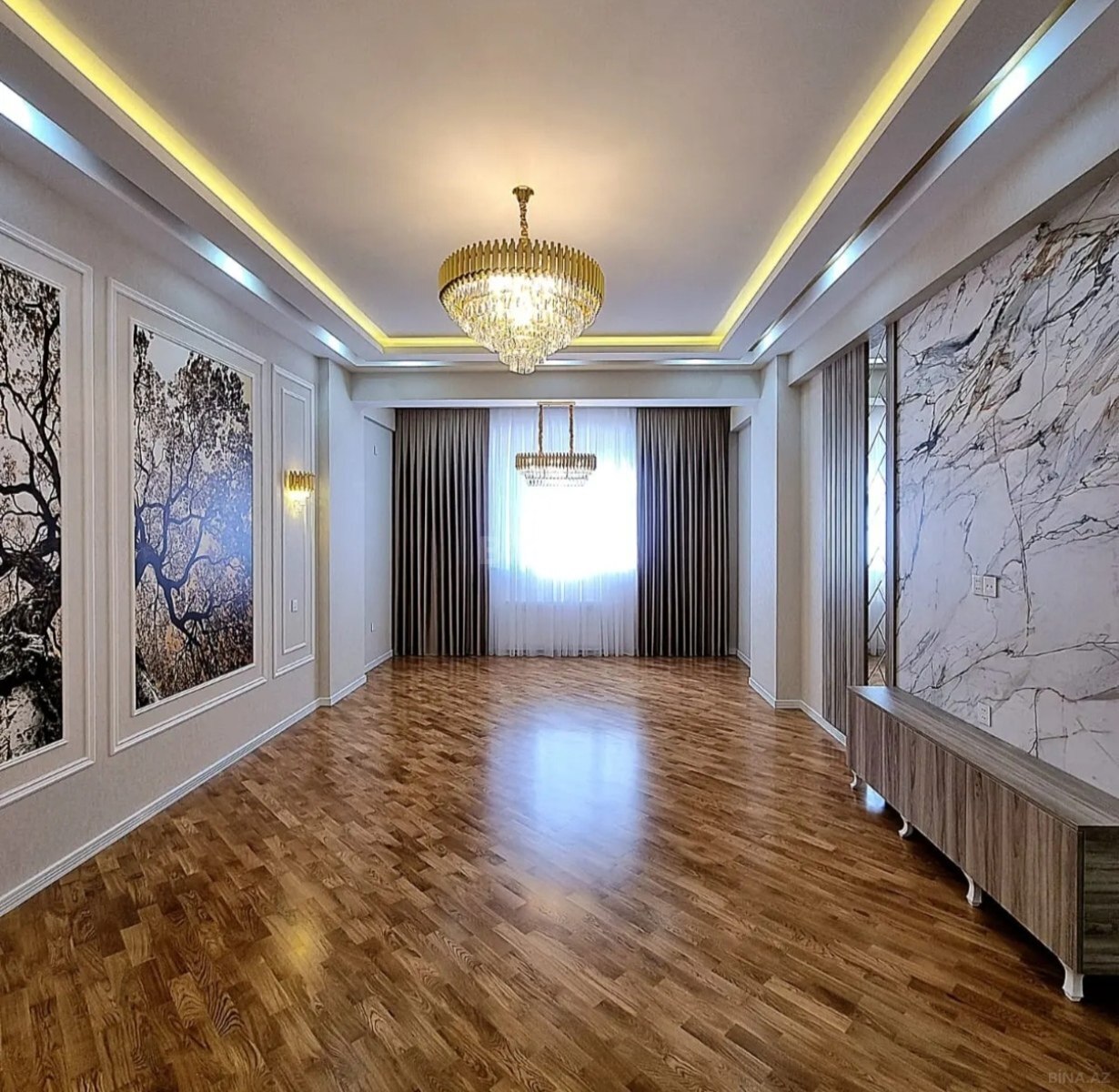 3 otaqlı Yeni tikili, Memar Əcəmi m., Bakı