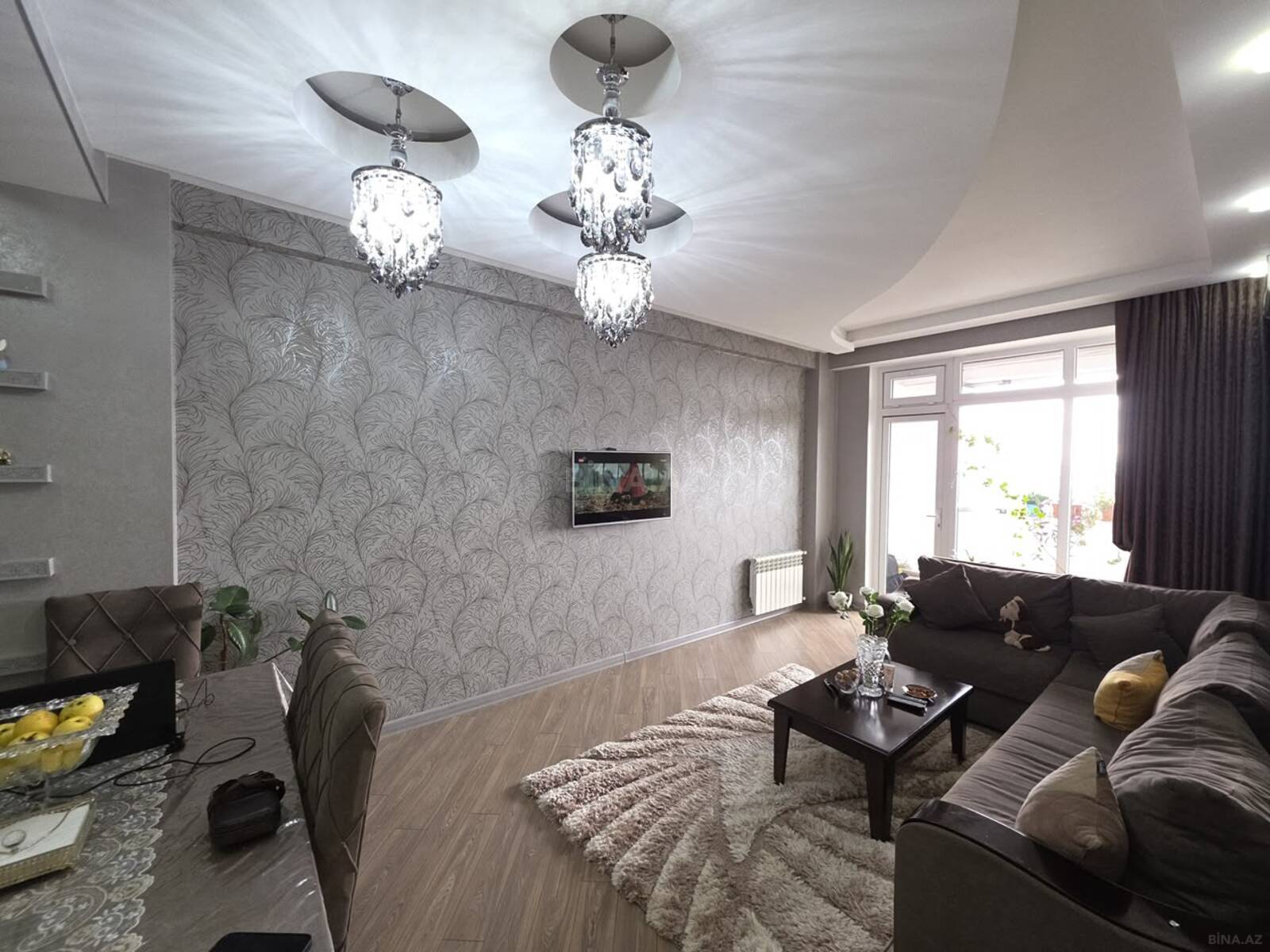 3 otaqlı Yeni tikili, Qara Qarayev m., Bakı