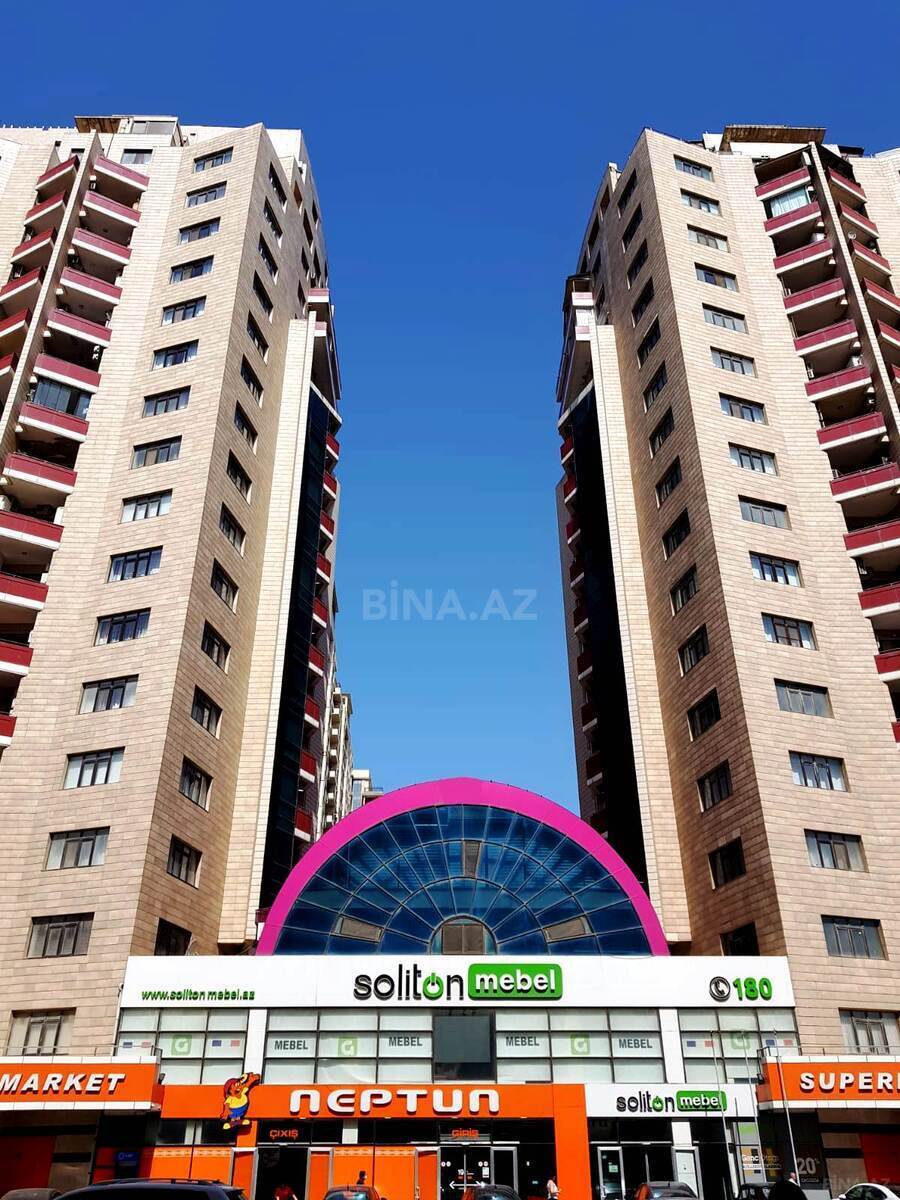 3 otaqlı Yeni tikili, 8 Noyabr m., Bakı
