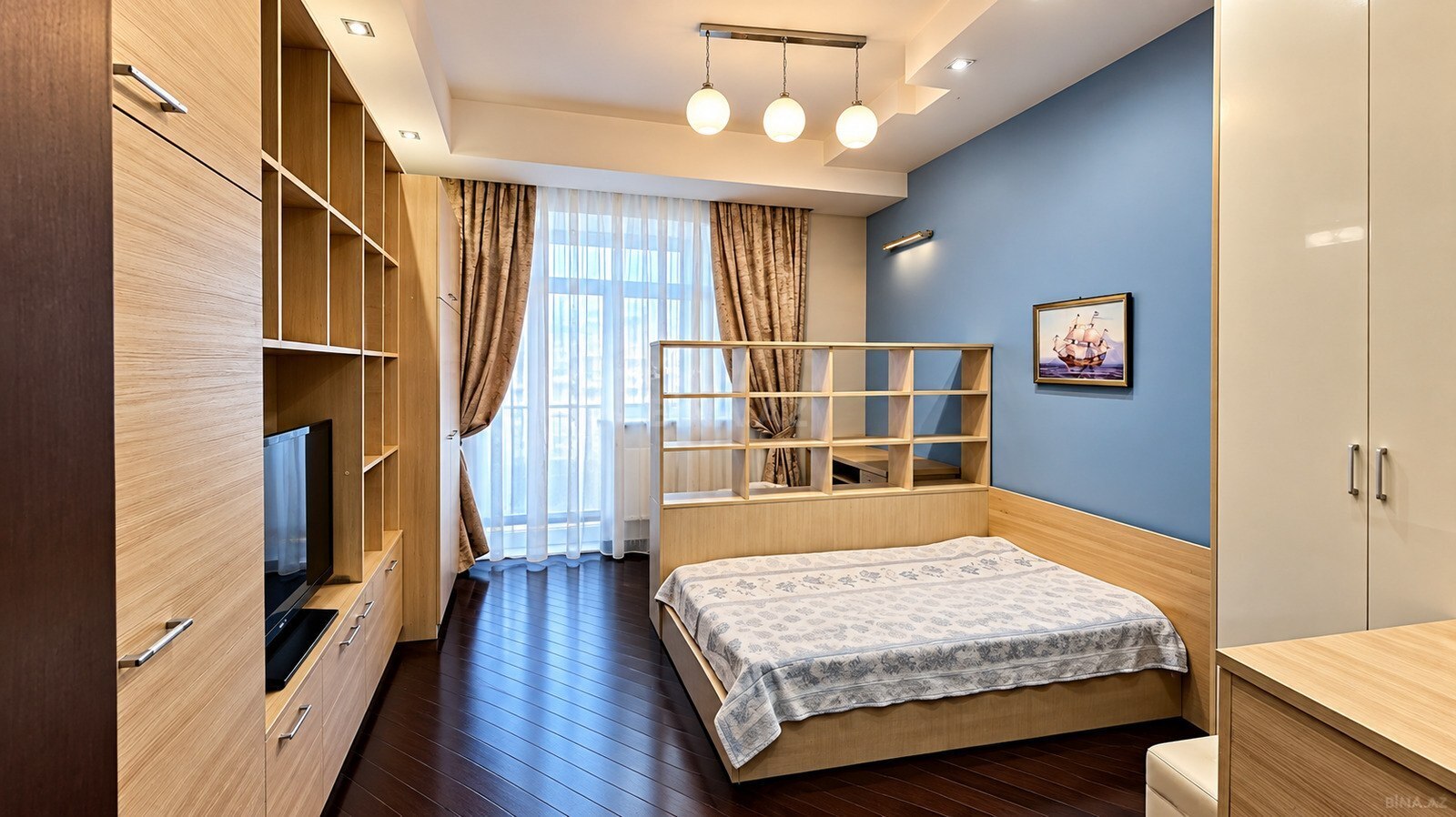 3 otaqlı Yeni tikili, Nəsimi r., Bakı