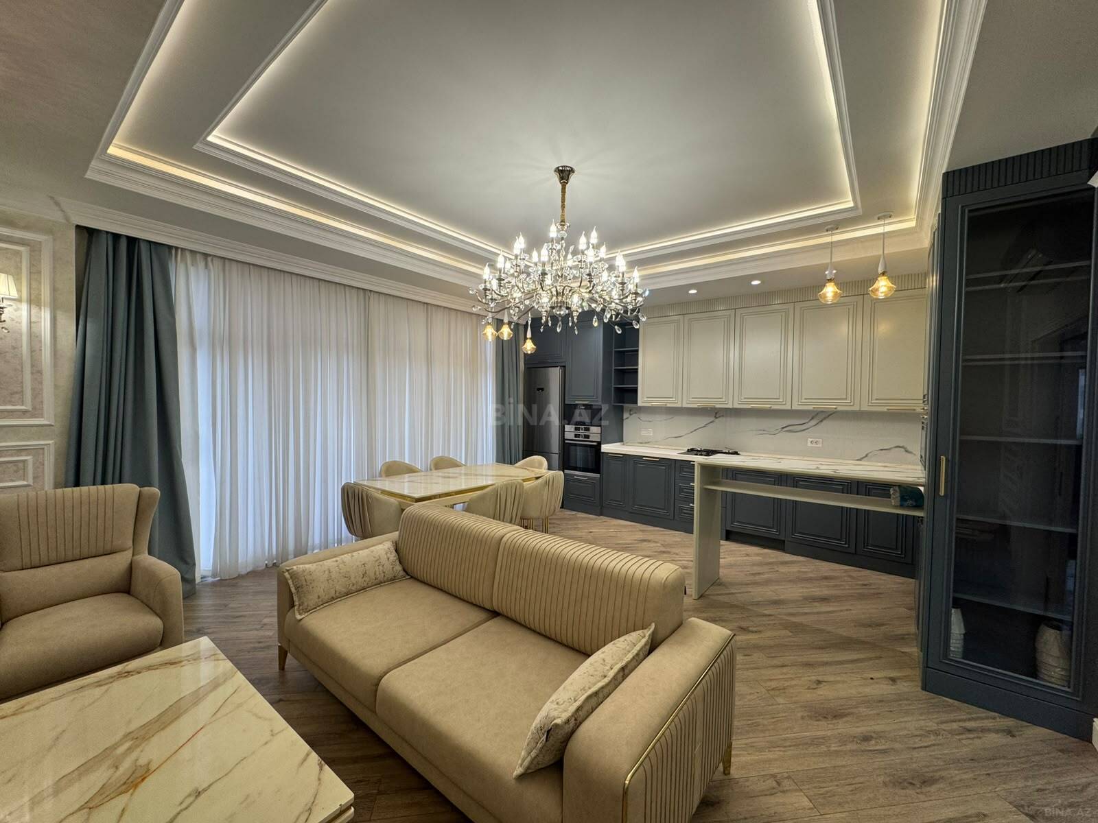 3 otaqlı Yeni tikili, Ağ şəhər q., Bakı