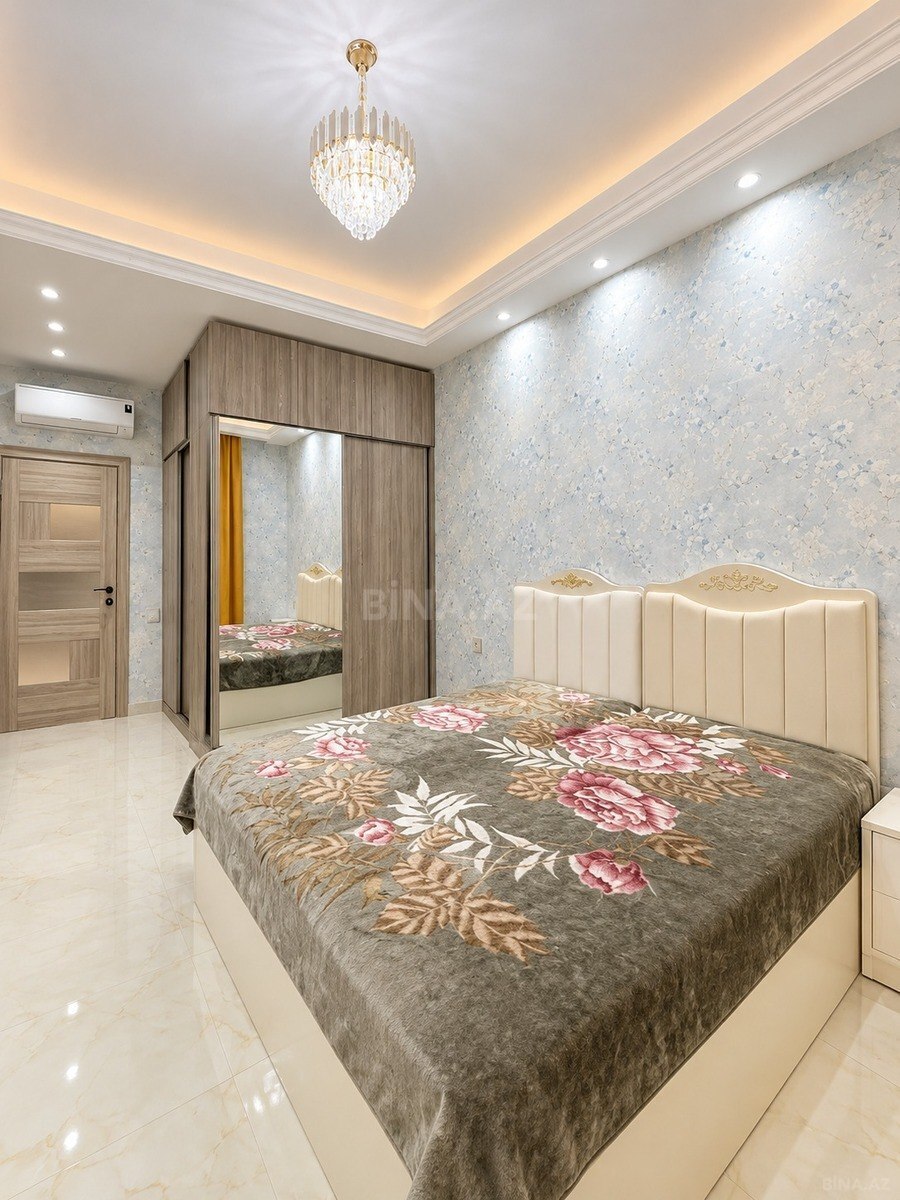 3 otaqlı Yeni tikili, Şah İsmayıl Xətai m., Bakı