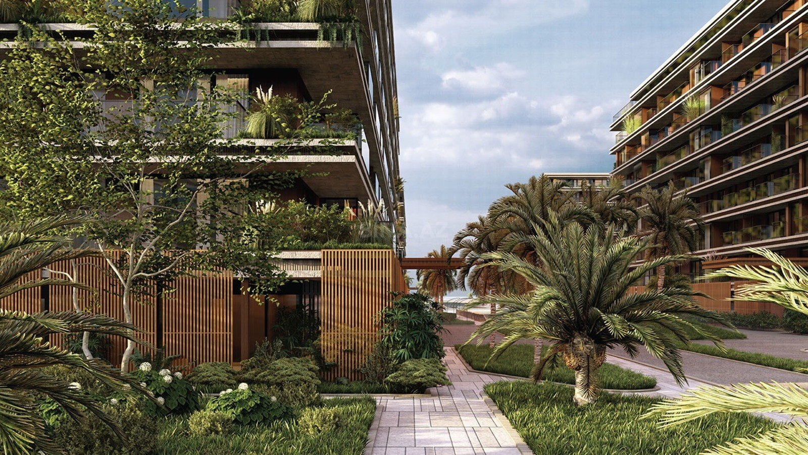 2 otaqlı Yeni tikili, Sea Breeze q., Bakı