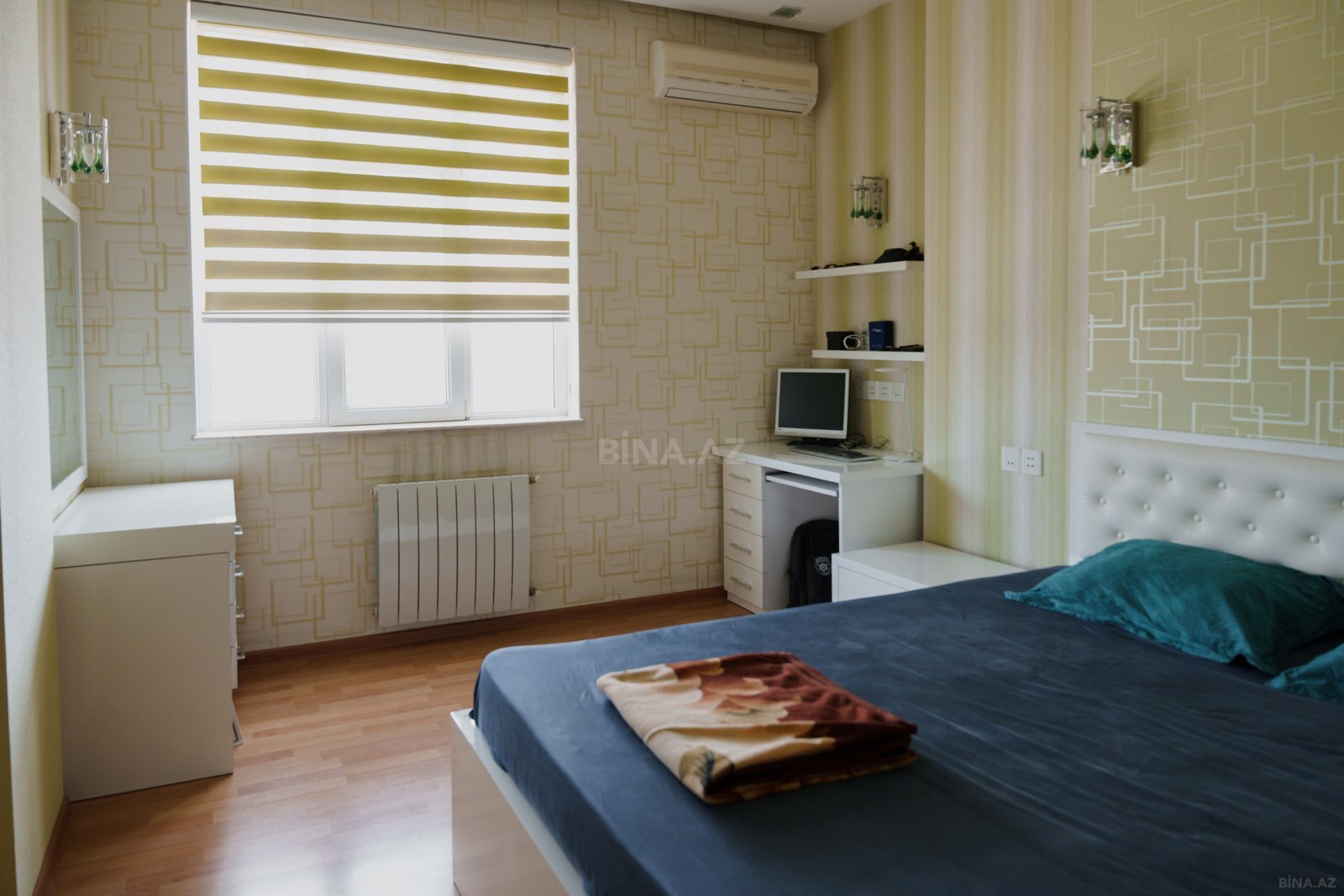 3 otaqlı Yeni tikili, Şah İsmayıl Xətai m., Bakı