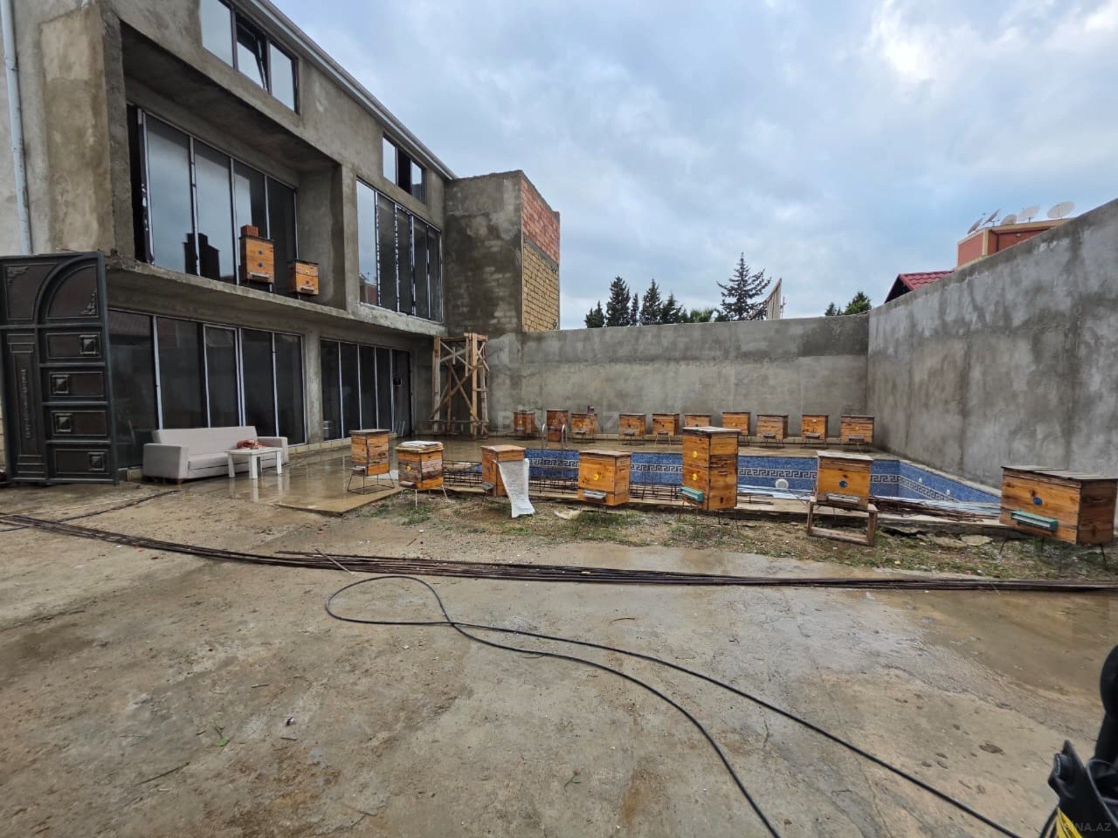 4 otaqlı Həyət evi/Bağ evi, Novxanı q., Bakı