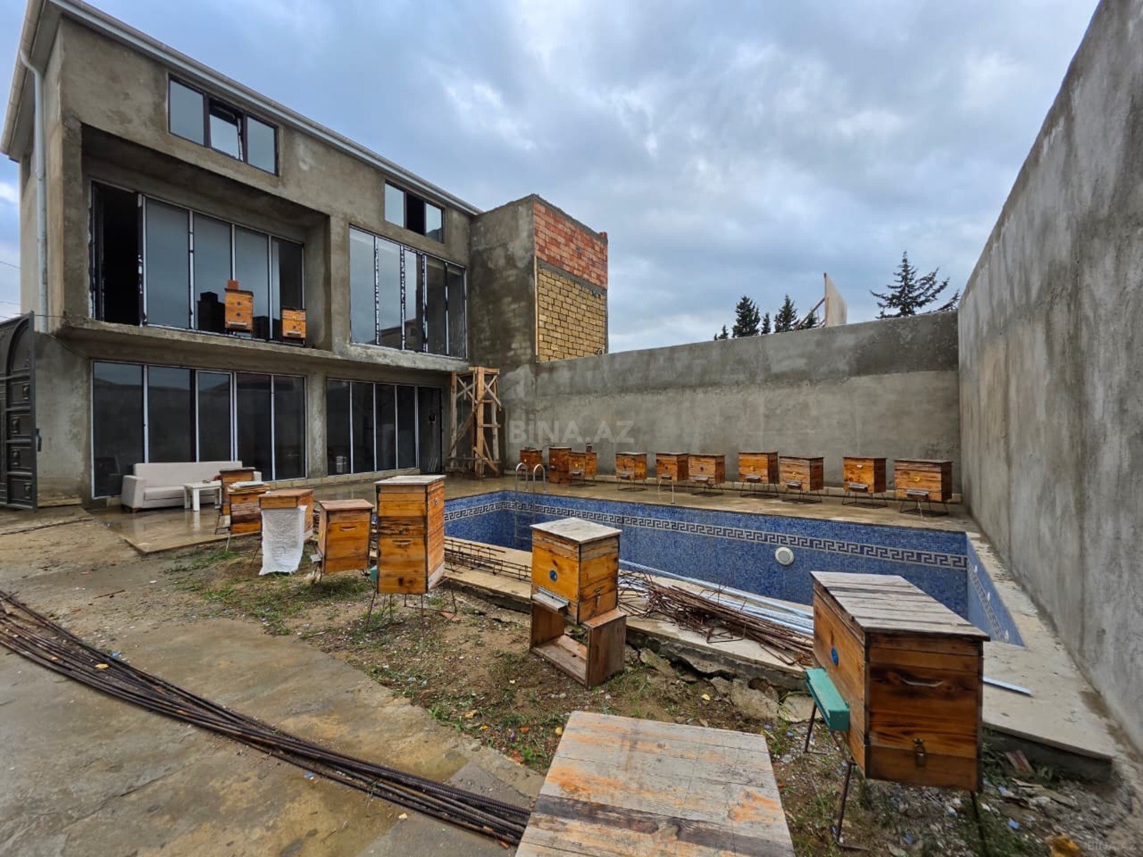 4 otaqlı Həyət evi/Bağ evi, Novxanı q., Bakı
