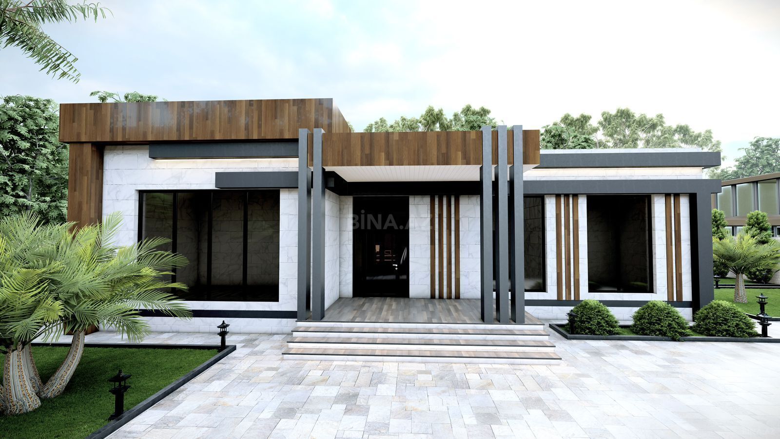 5 otaqlı Həyət evi/Bağ evi, Görədil q., Bakı