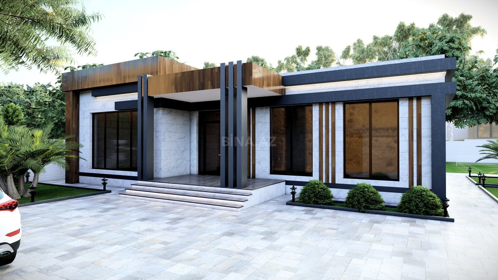 5 otaqlı Həyət evi/Bağ evi, Görədil q., Bakı