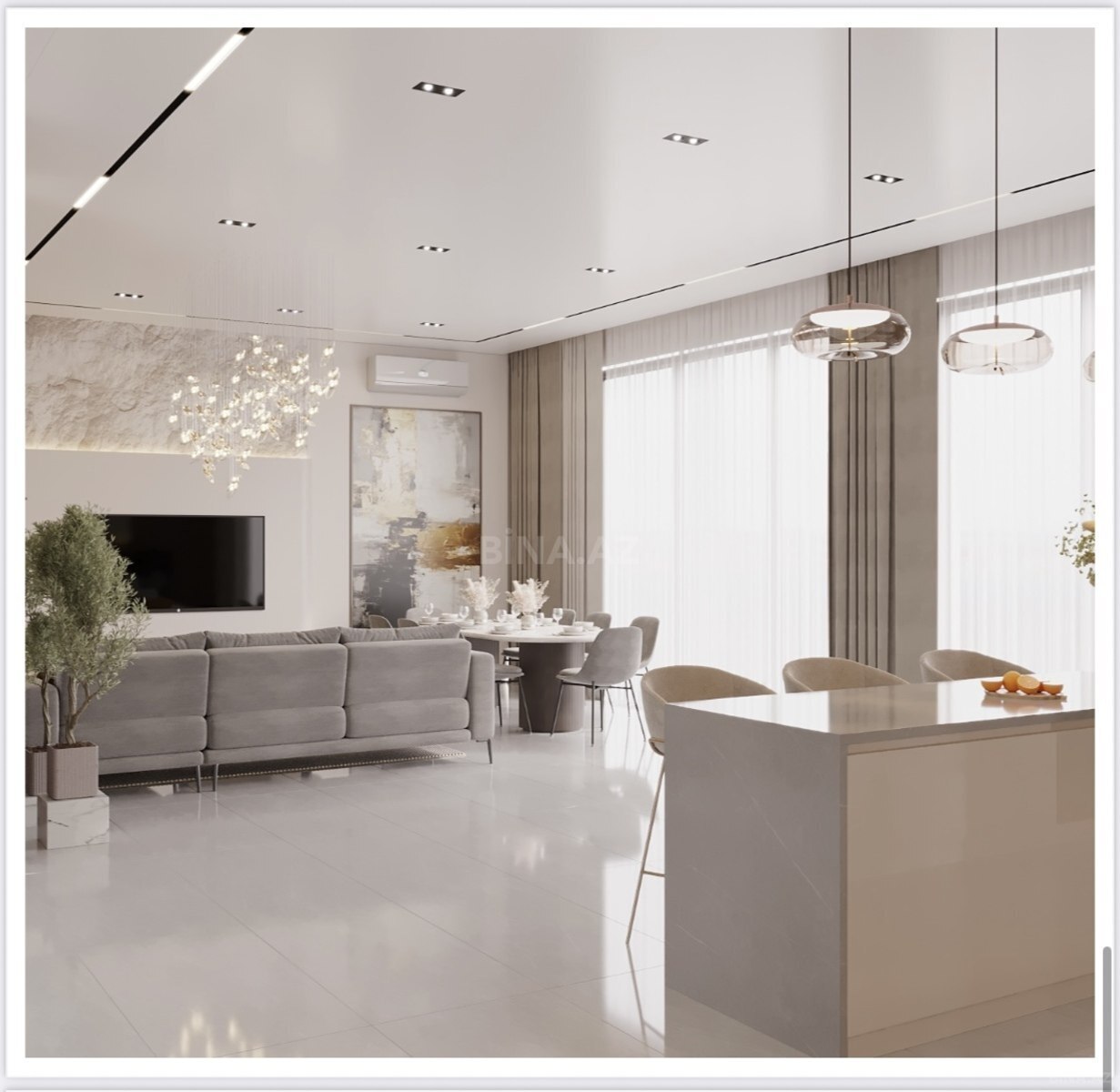 5 otaqlı Həyət evi/Bağ evi, Görədil q., Bakı