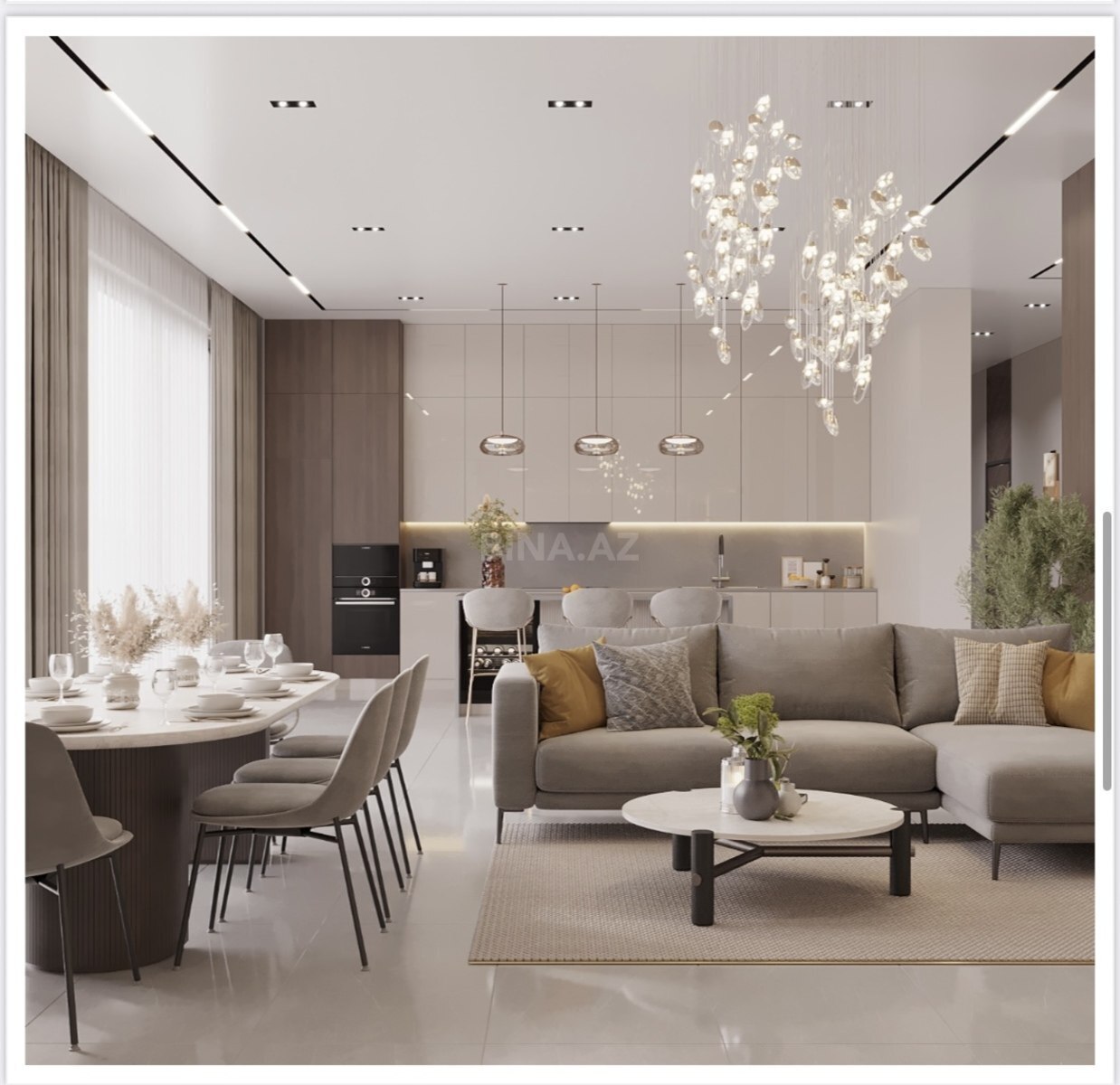 5 otaqlı Həyət evi/Bağ evi, Görədil q., Bakı