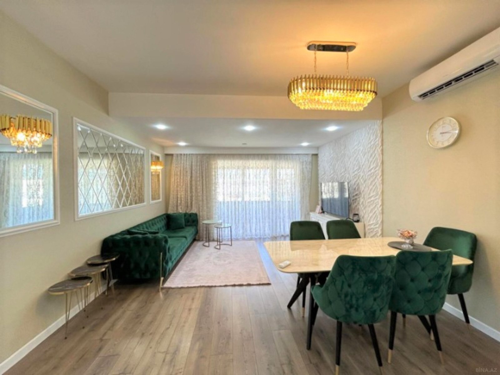 3 otaqlı Yeni tikili, Şah İsmayıl Xətai m., Bakı