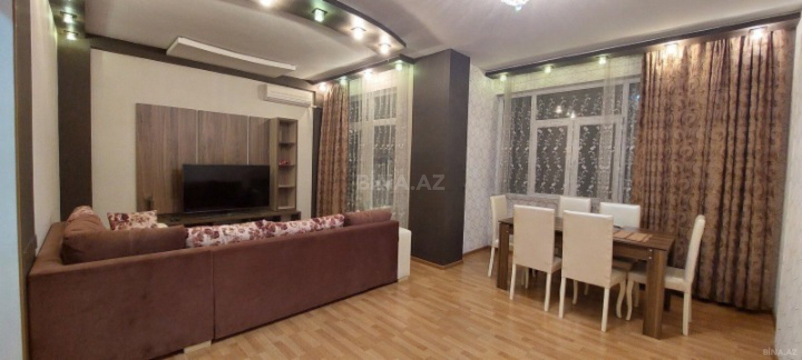 3 otaqlı Yeni tikili, Şah İsmayıl Xətai m., Bakı