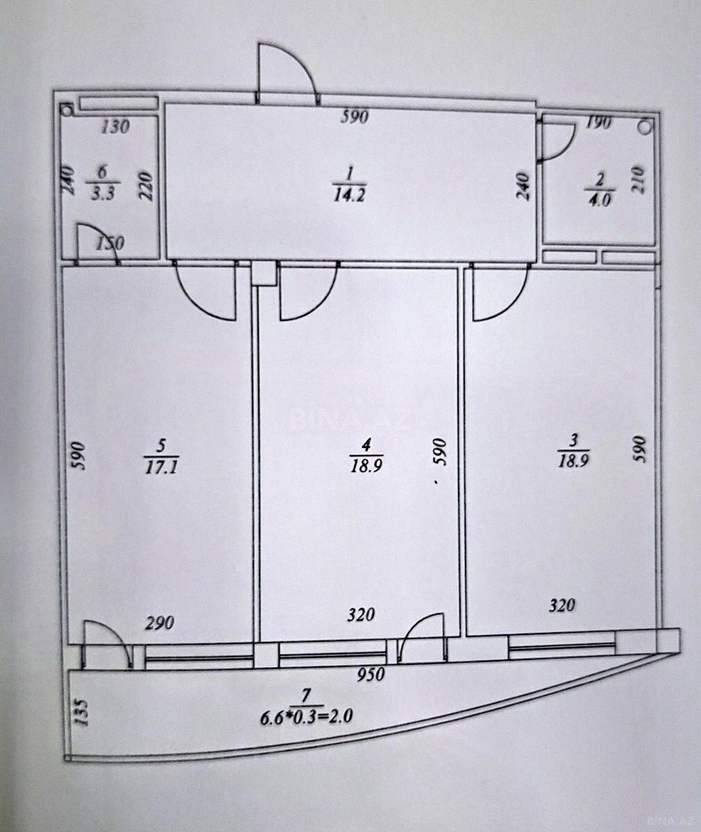 2 otaqlı Yeni tikili, 20 Yanvar m., Bakı