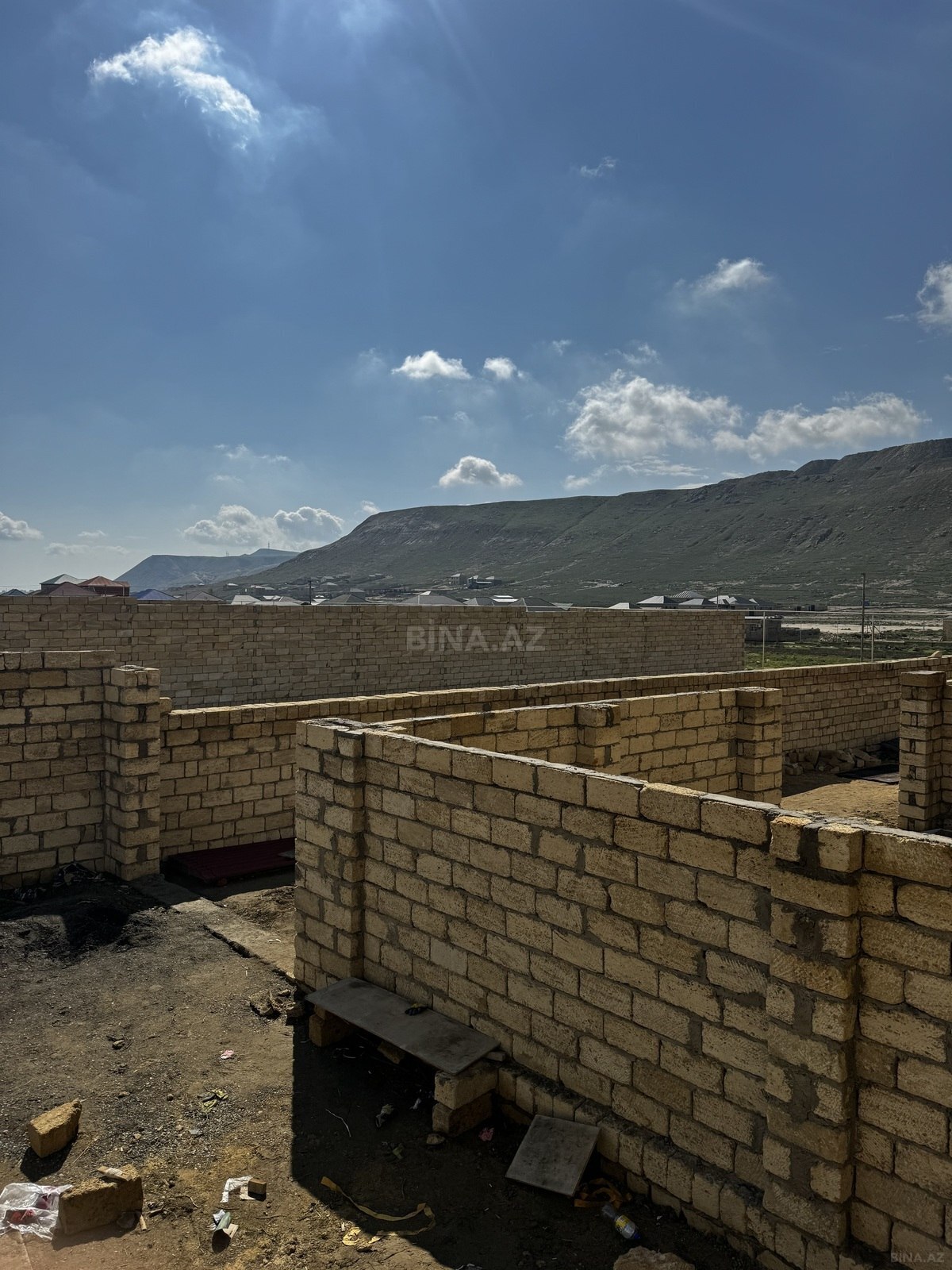 3 otaqlı Həyət evi/Bağ evi, Qobu q., Bakı