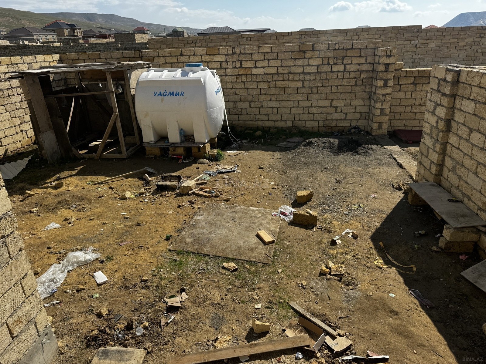 3 otaqlı Həyət evi/Bağ evi, Qobu q., Bakı