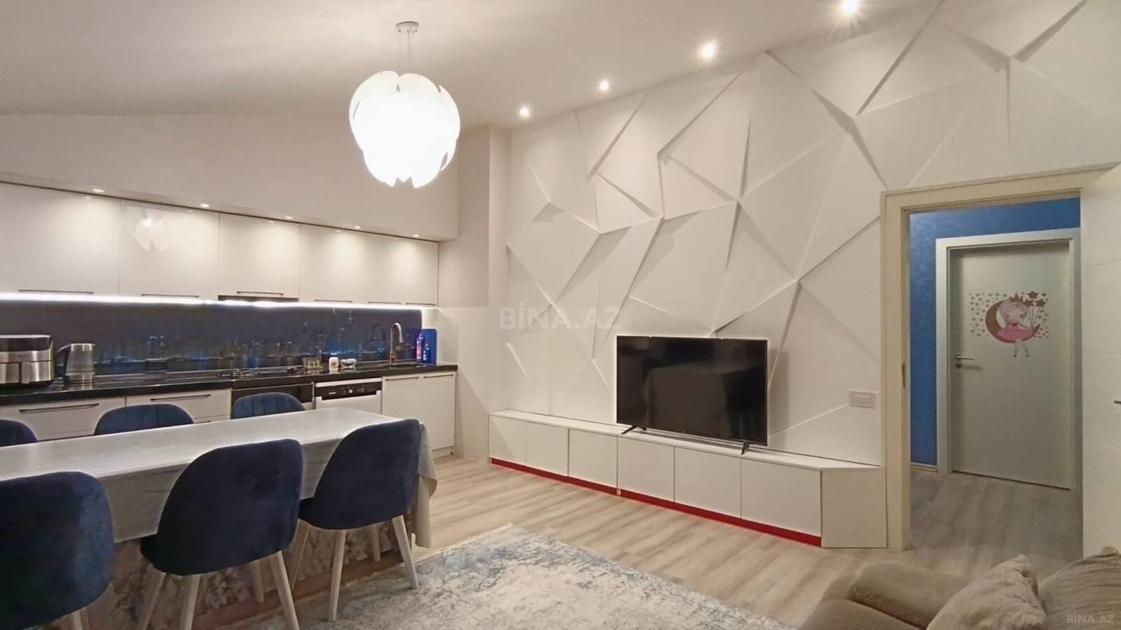 3 otaqlı Yeni tikili, Bayıl q., Bakı