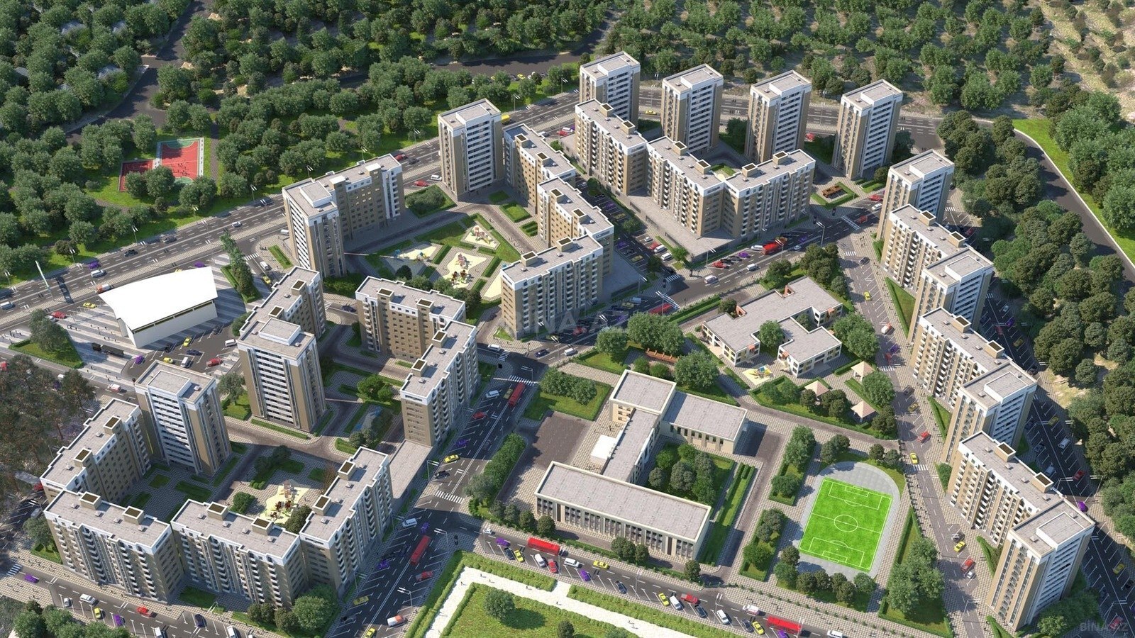 3 otaqlı Yeni tikili, Yasamal q., Bakı