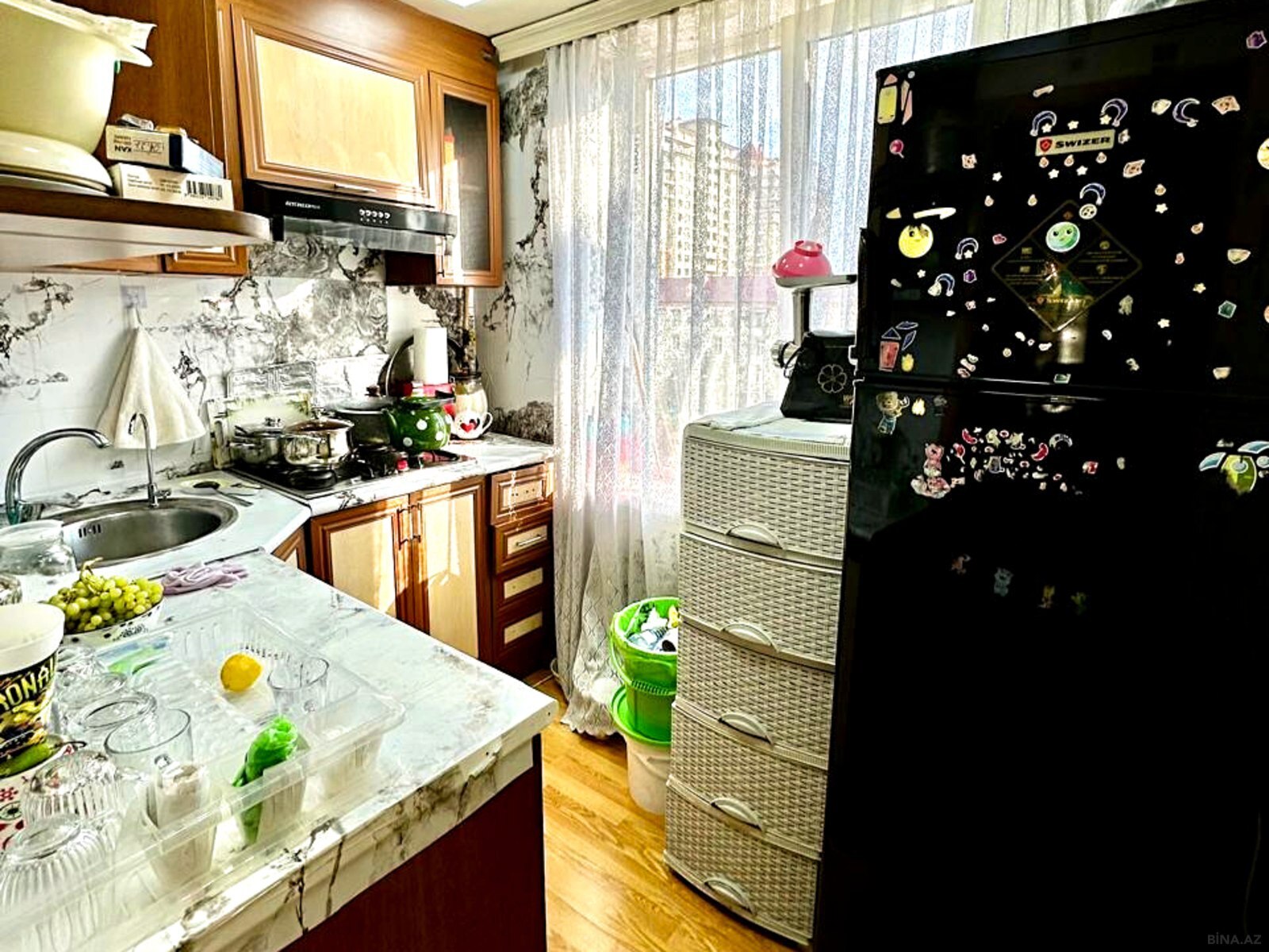 3 otaqlı Köhnə tikili, Qara Qarayev m., Bakı