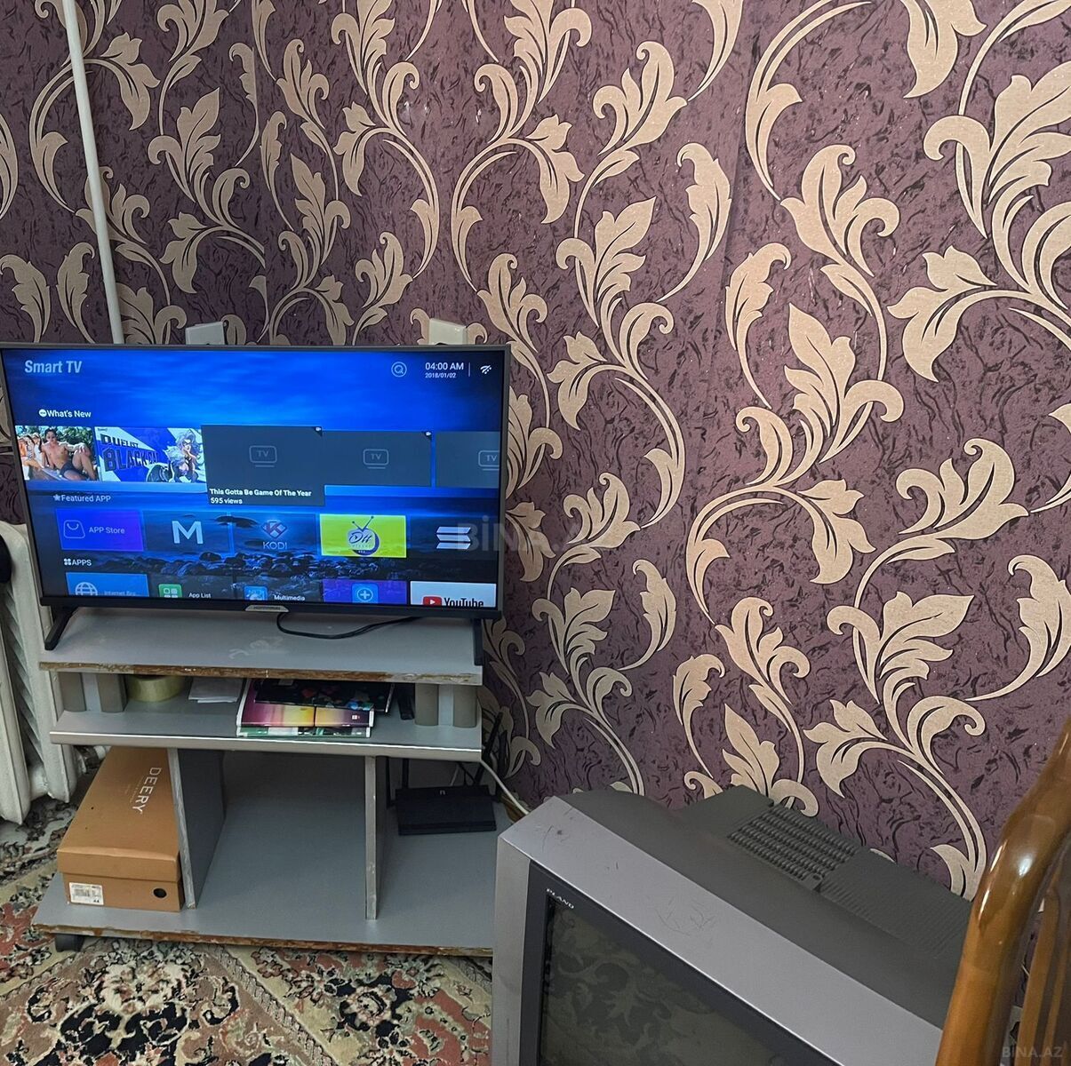 2 otaqlı Köhnə tikili, Qara Qarayev m., Bakı