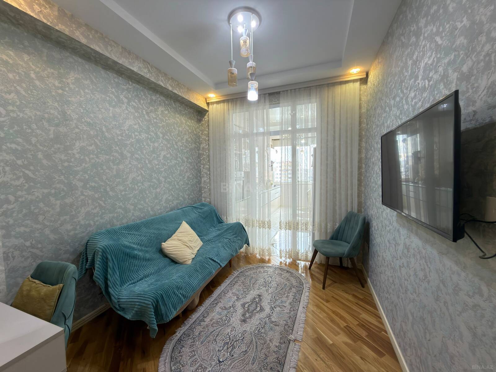 3 otaqlı Yeni tikili, Qara Qarayev m., Bakı