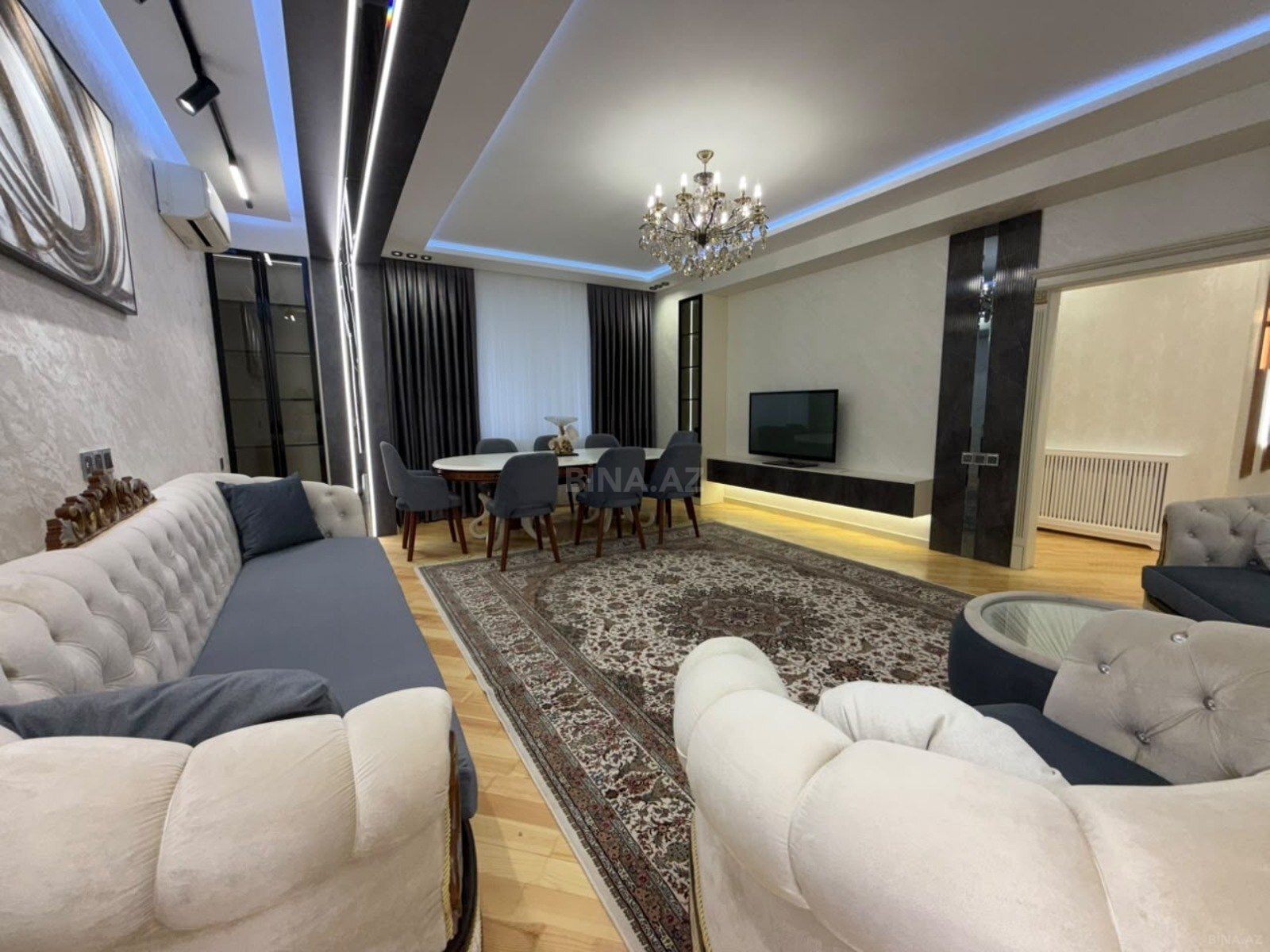4 otaqlı Yeni tikili, Həzi Aslanov m., Bakı