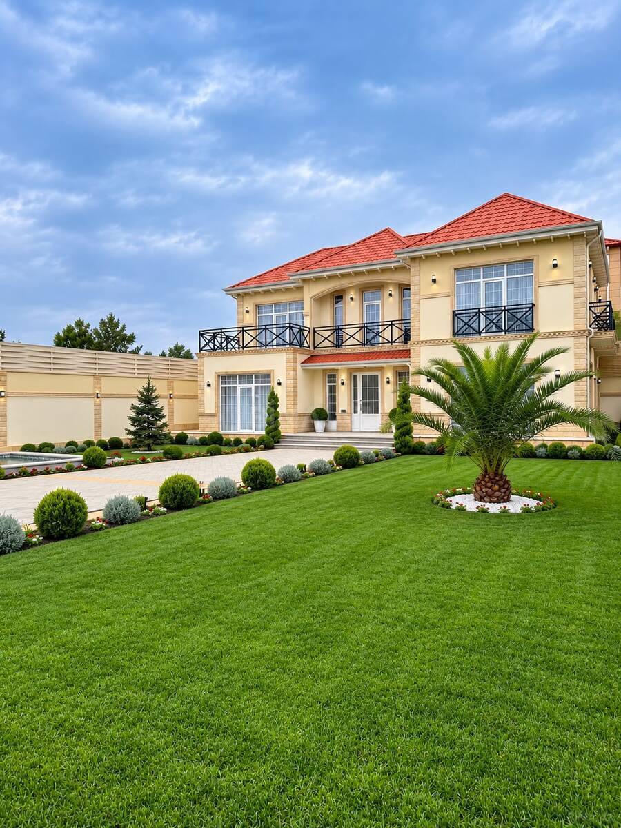 5 otaqlı Həyət evi/Bağ evi, Mərdəkan q., Bakı