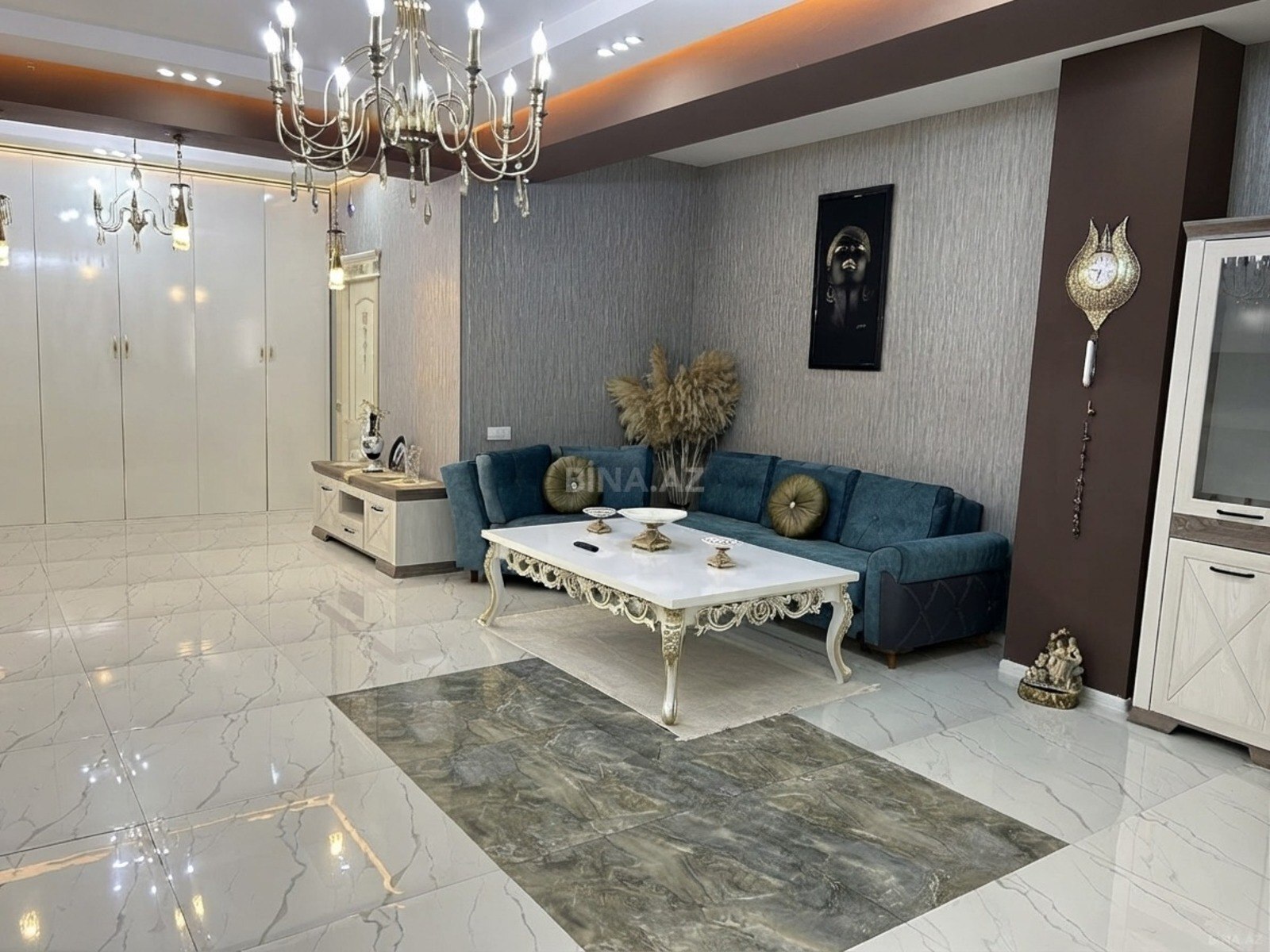 4 otaqlı Yeni tikili, Şah İsmayıl Xətai m., Bakı