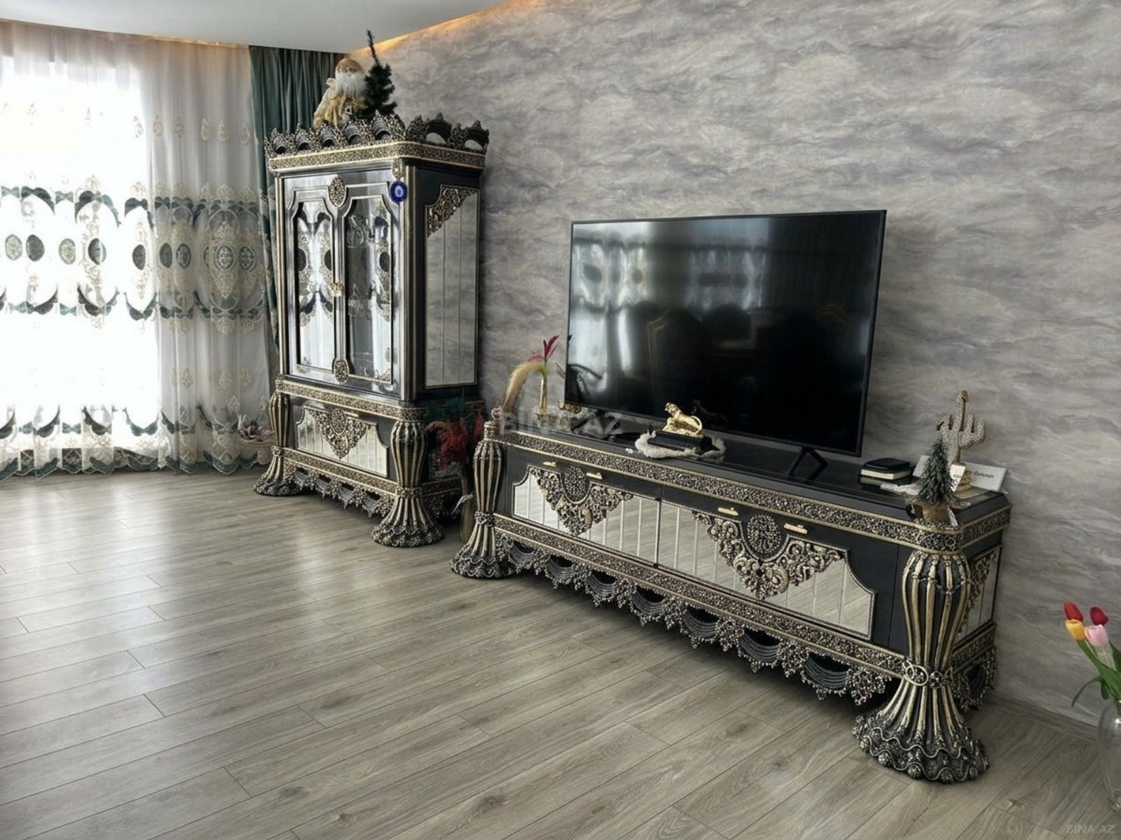 4 otaqlı Yeni tikili, Şah İsmayıl Xətai m., Bakı