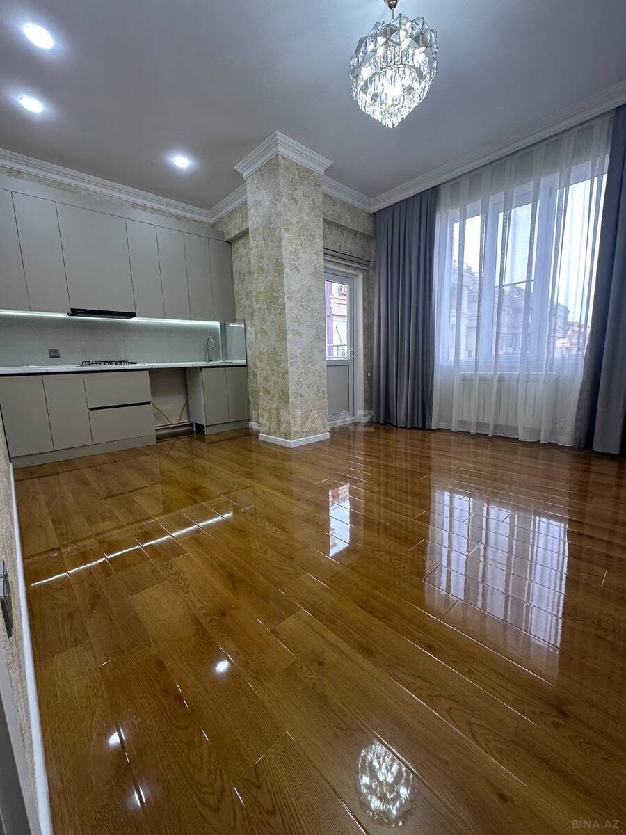 3 otaqlı Yeni tikili, Memar Əcəmi m., Bakı