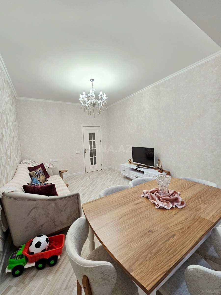 2 otaqlı Yeni tikili, Qara Qarayev m., Bakı