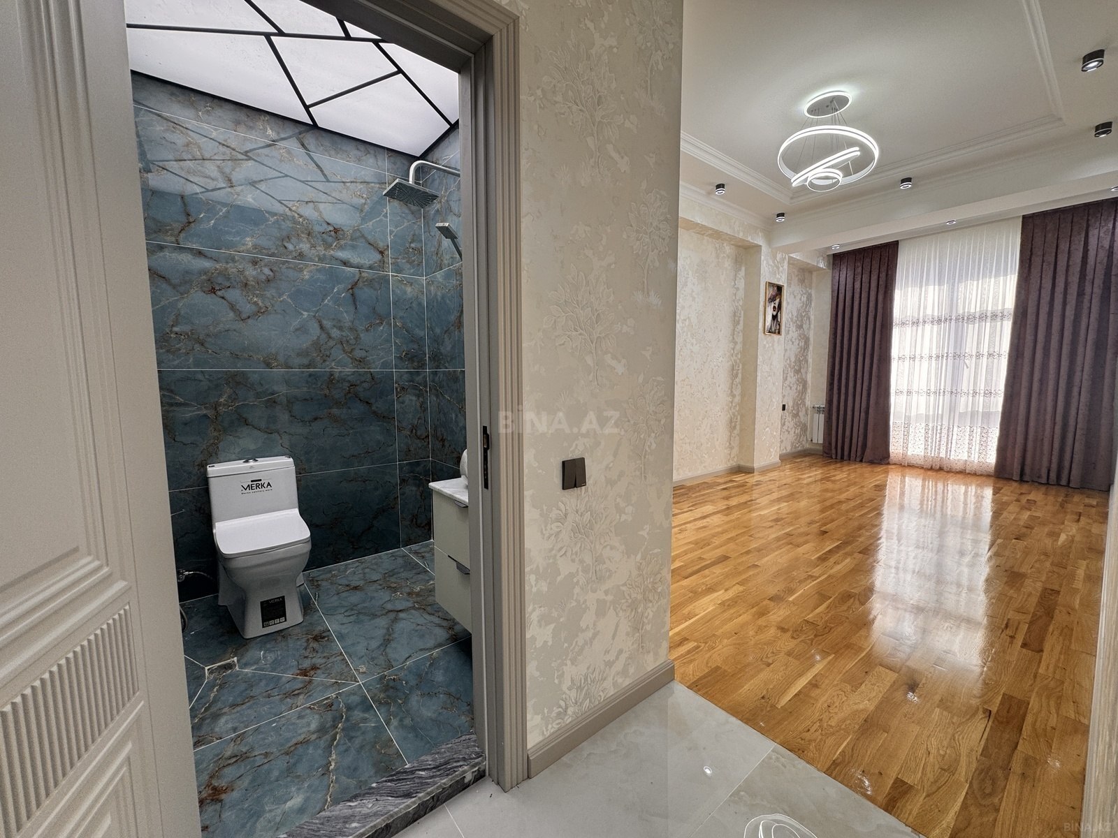 3 otaqlı Yeni tikili, Qara Qarayev m., Bakı