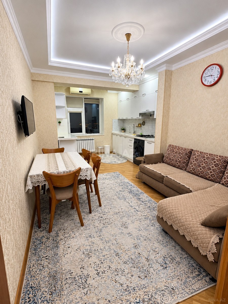 2 otaqlı Yeni tikili, Həzi Aslanov m., Bakı
