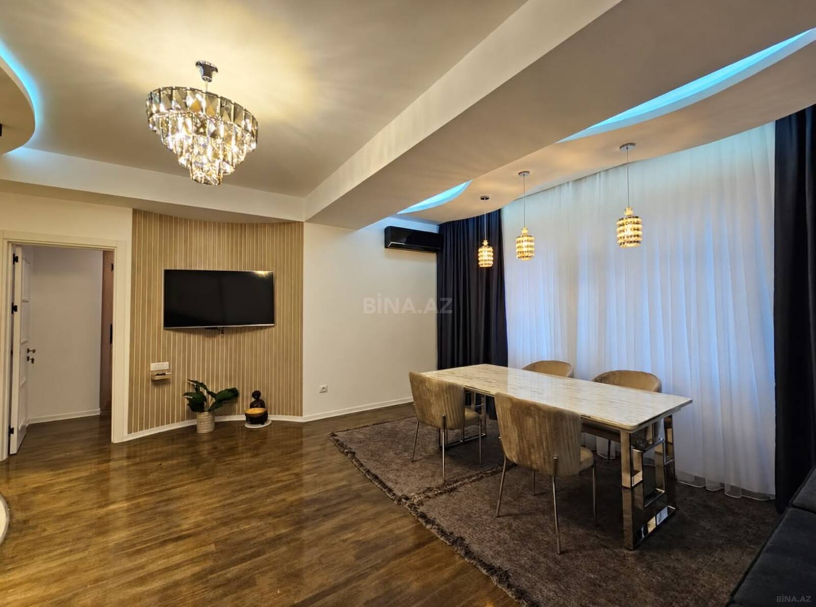 3 otaqlı Yeni tikili, Nizami m., Bakı