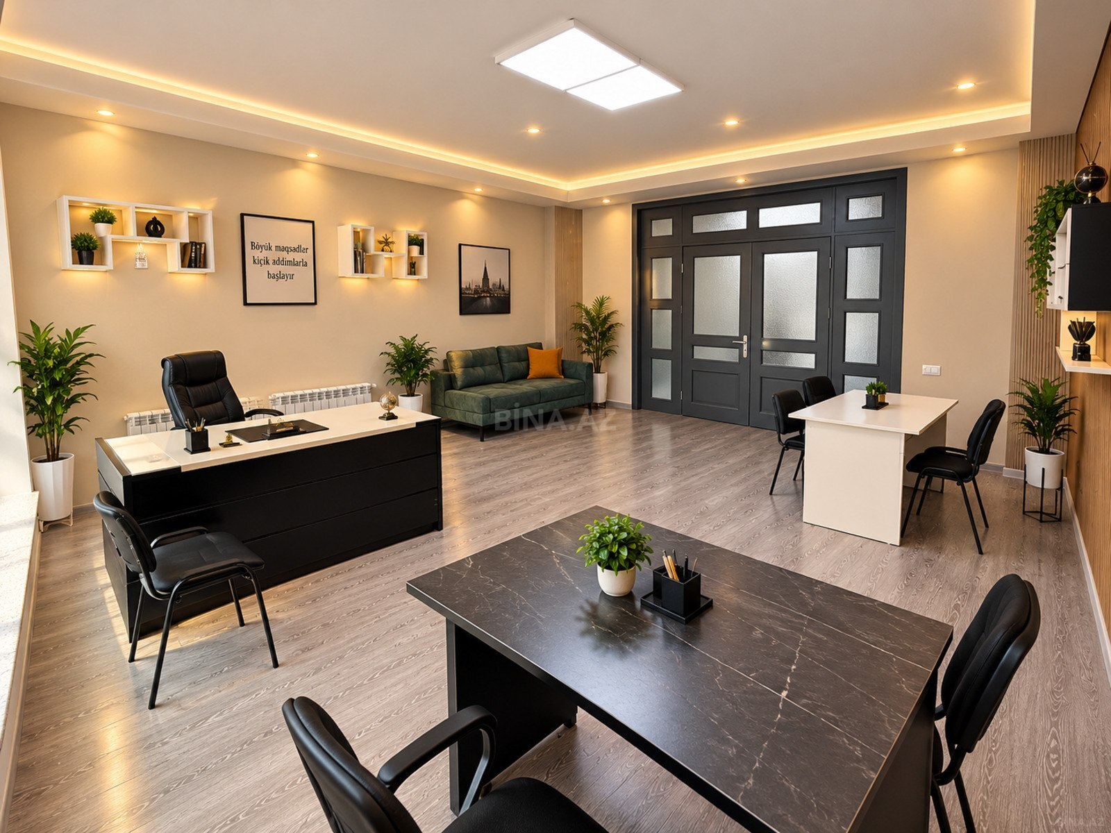 1 otaqlı Ofis, Nərimanov r., Bakı