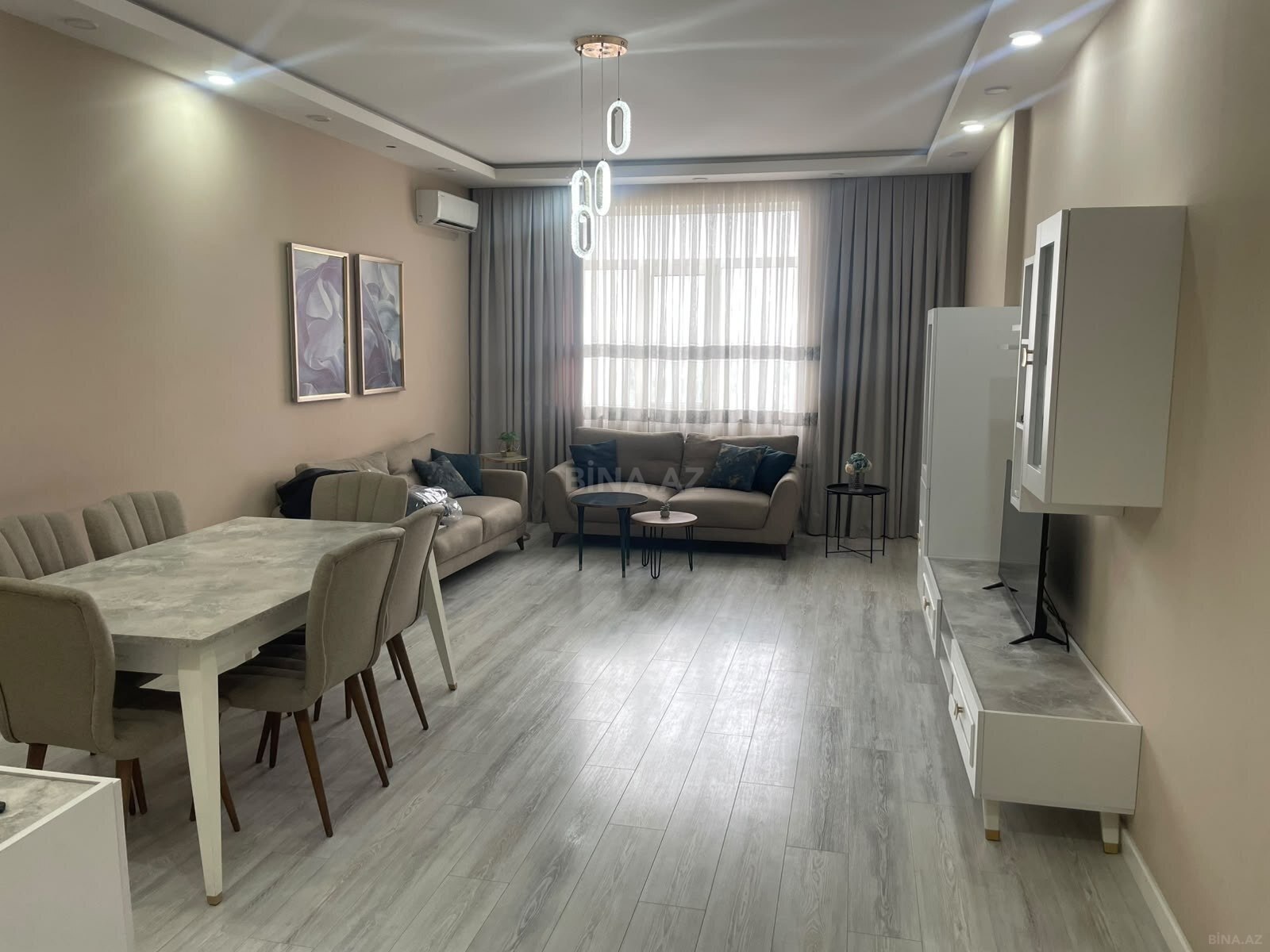3 otaqlı Yeni tikili, Şah İsmayıl Xətai m., Bakı