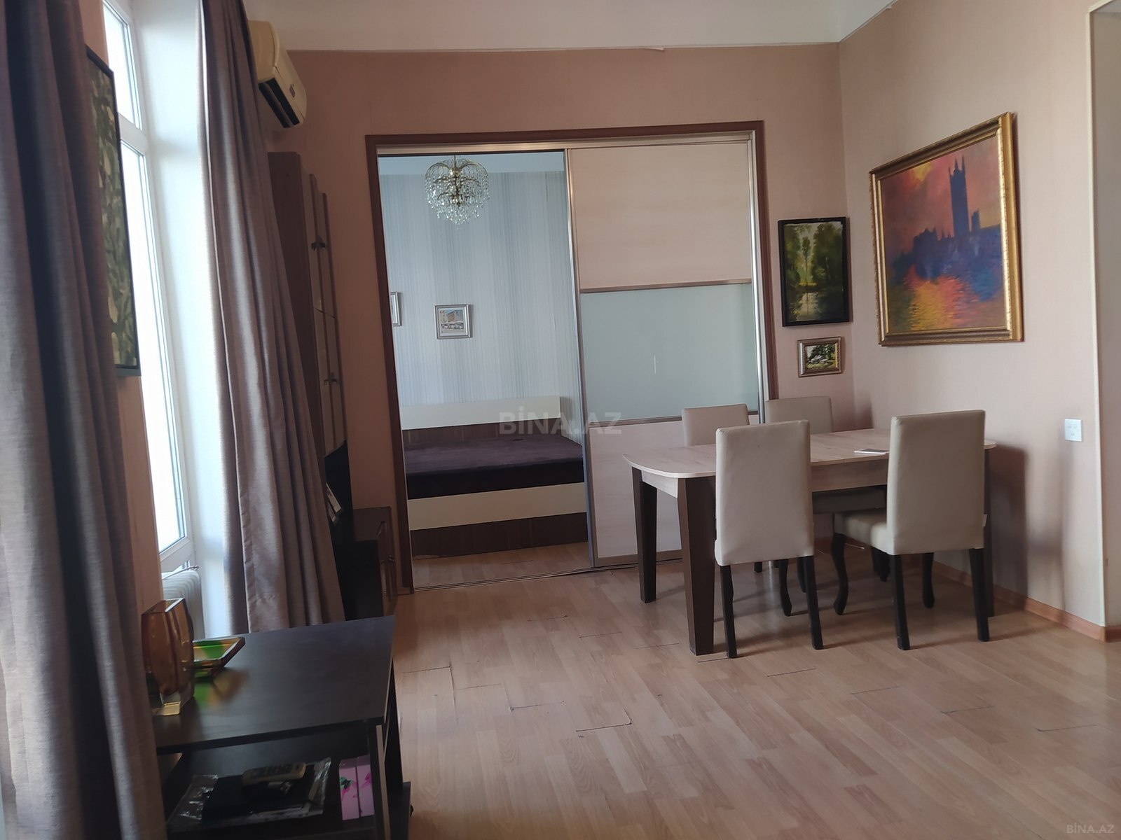 3 otaqlı Köhnə tikili, Sahil m., Bakı