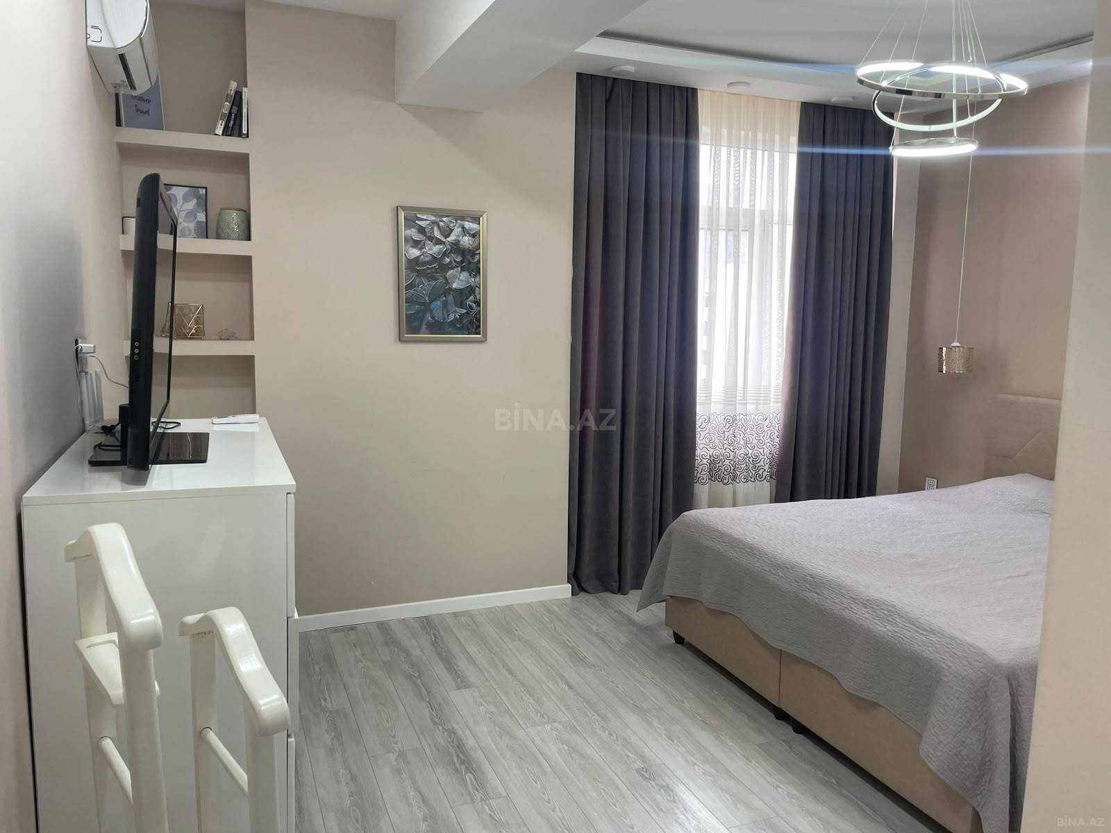 3 otaqlı Yeni tikili, Şah İsmayıl Xətai m., Bakı