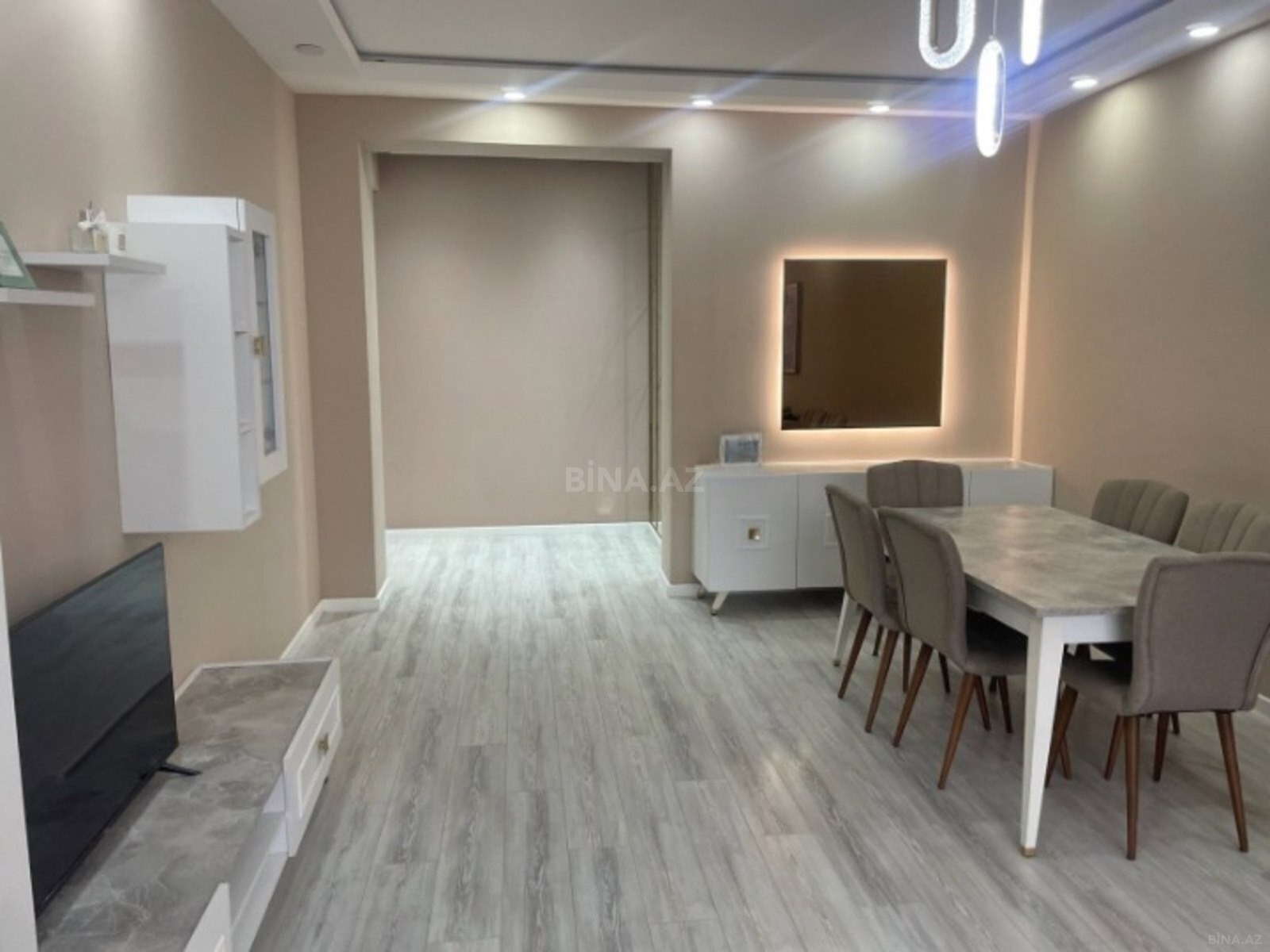 3 otaqlı Yeni tikili, Şah İsmayıl Xətai m., Bakı