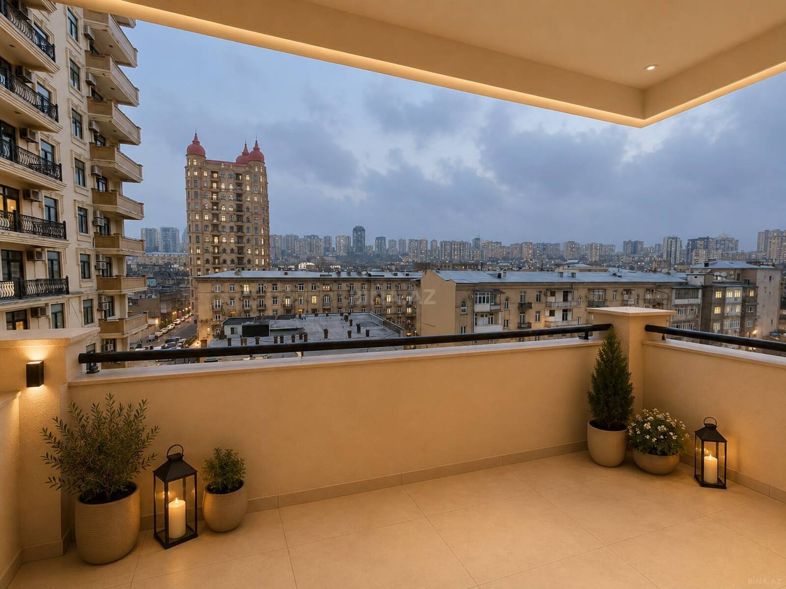 3 otaqlı Yeni tikili, Nizami m., Bakı