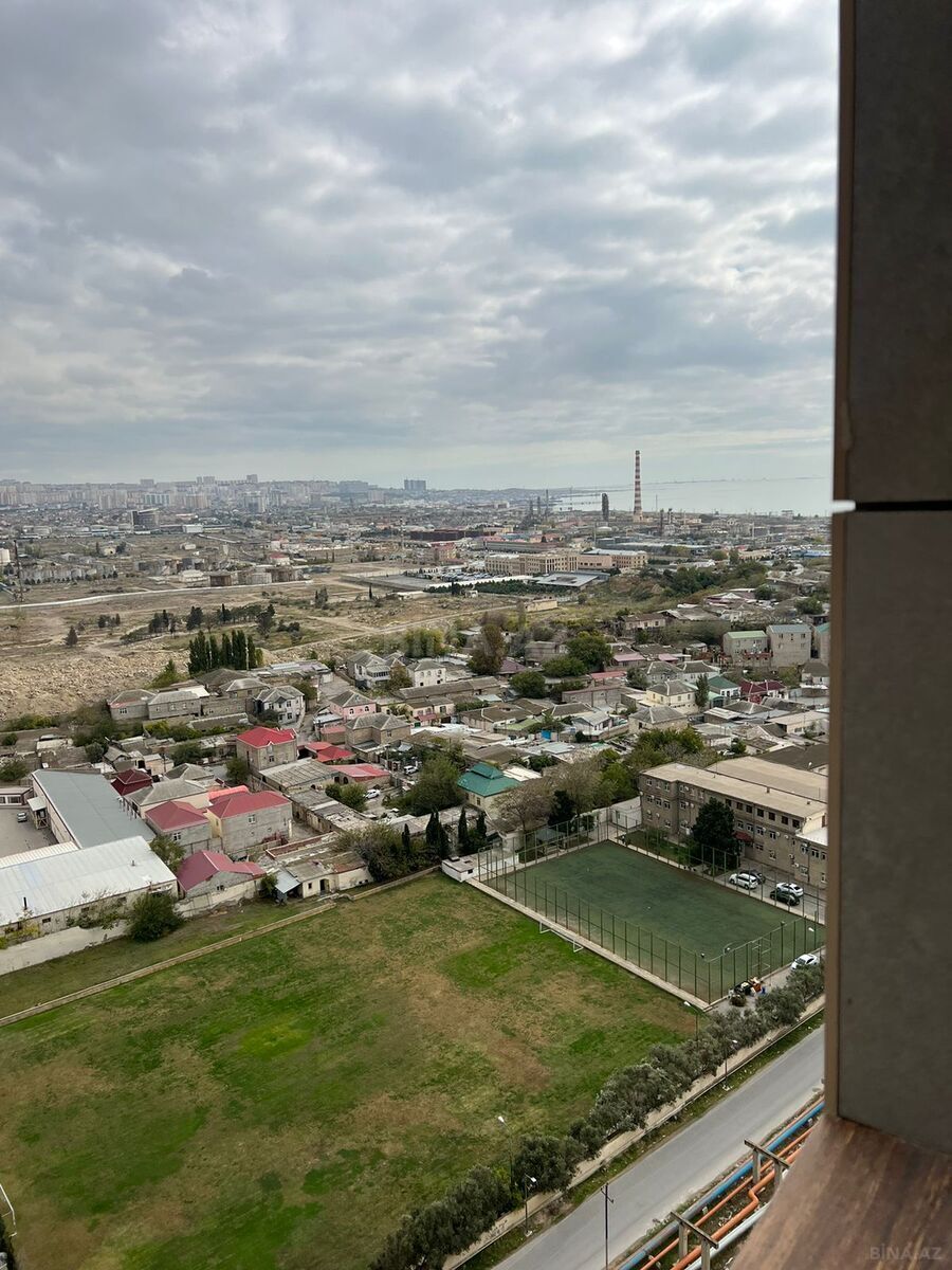 3 otaqlı Yeni tikili, Ağ şəhər q., Bakı