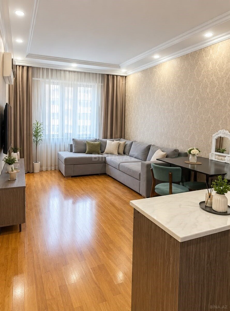 2 otaqlı Yeni tikili, Qara Qarayev m., Bakı