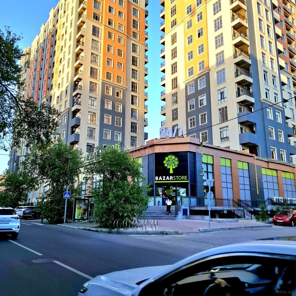 3 otaqlı Yeni tikili, Qara Qarayev m., Bakı