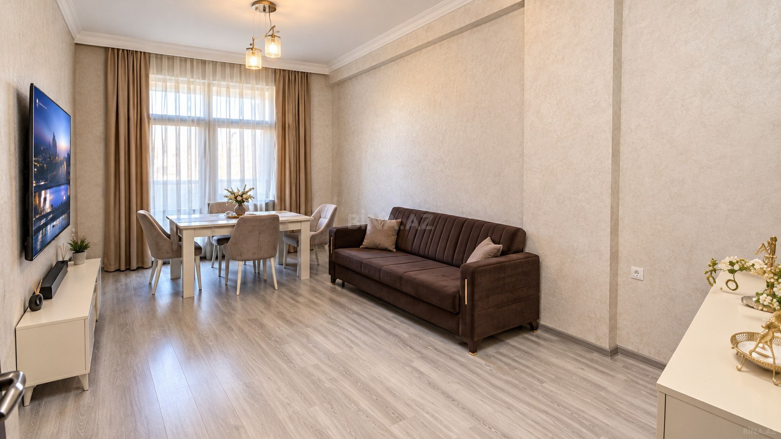 2 otaqlı Yeni tikili, Memar Əcəmi m., Bakı